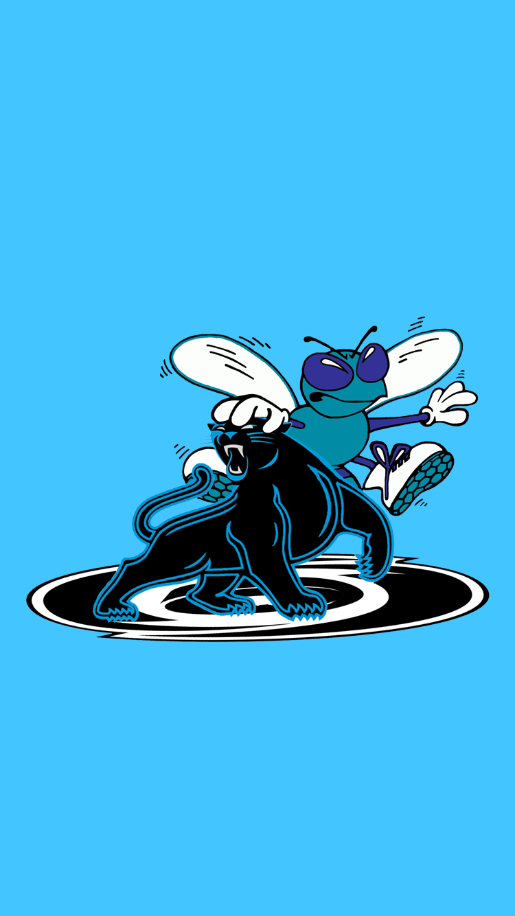 750x1334 Hornets Wallpaper Panthers And Charlotte Hornets