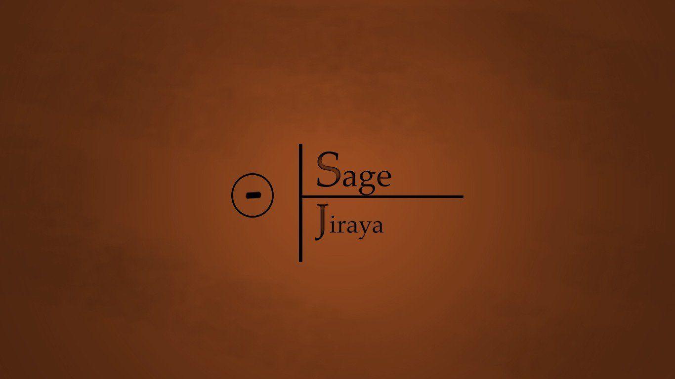 1366x768 minimalism, Jiraiya, Naruto Shippuuden Wallpaper HD / Desktop and Mobile Background