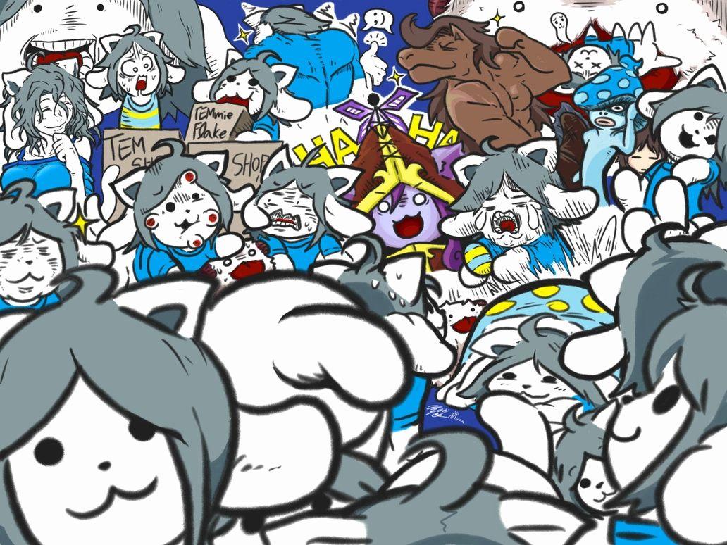 1032x774 Temmie Wallpaper Awesome [lol Undertale] Hoi It S Temmie N Lulu Of the Day of The Hudson