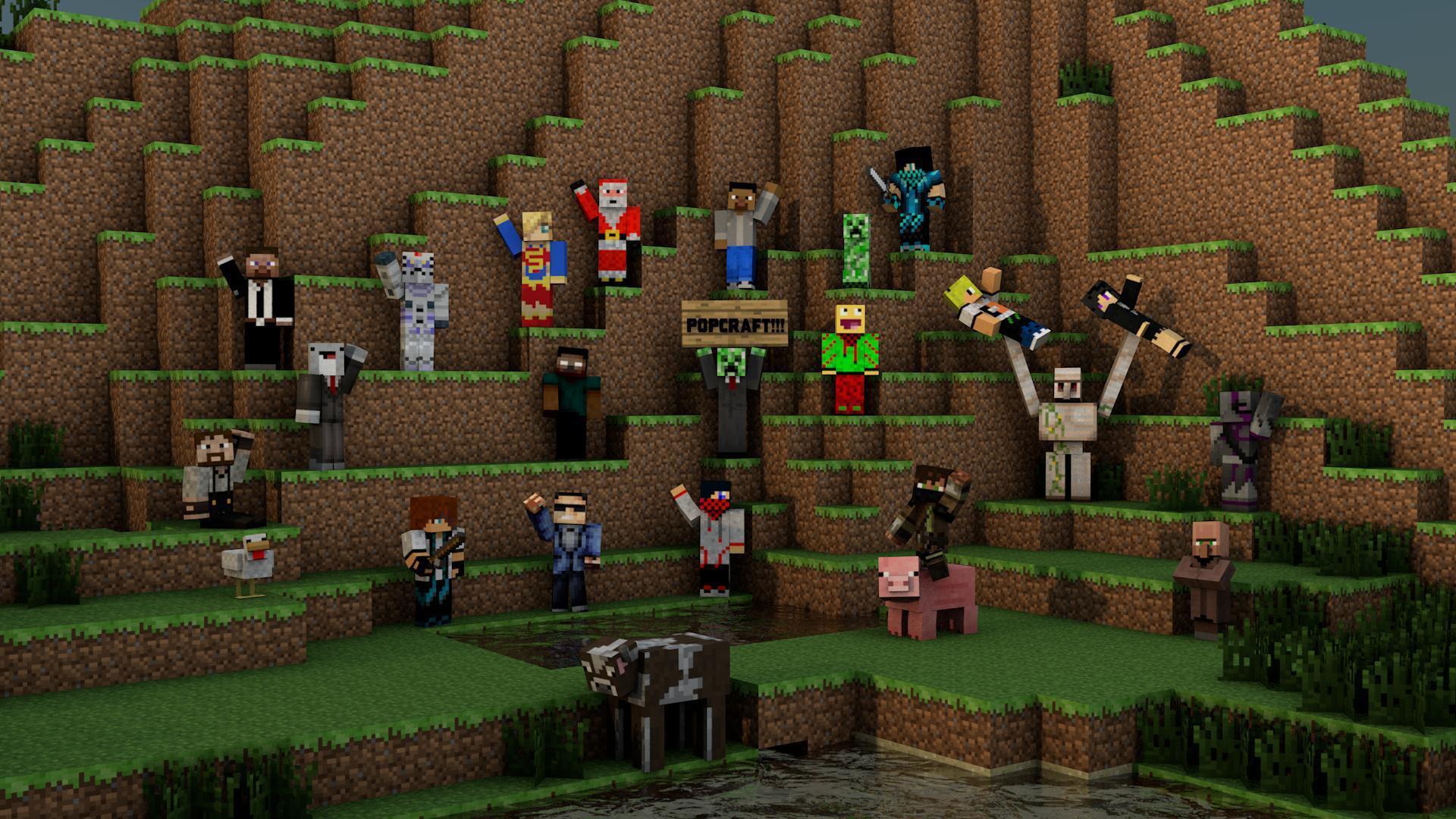 Featured image of post Wallpaper Minecraft Village - Each villager will also have a profession, and.