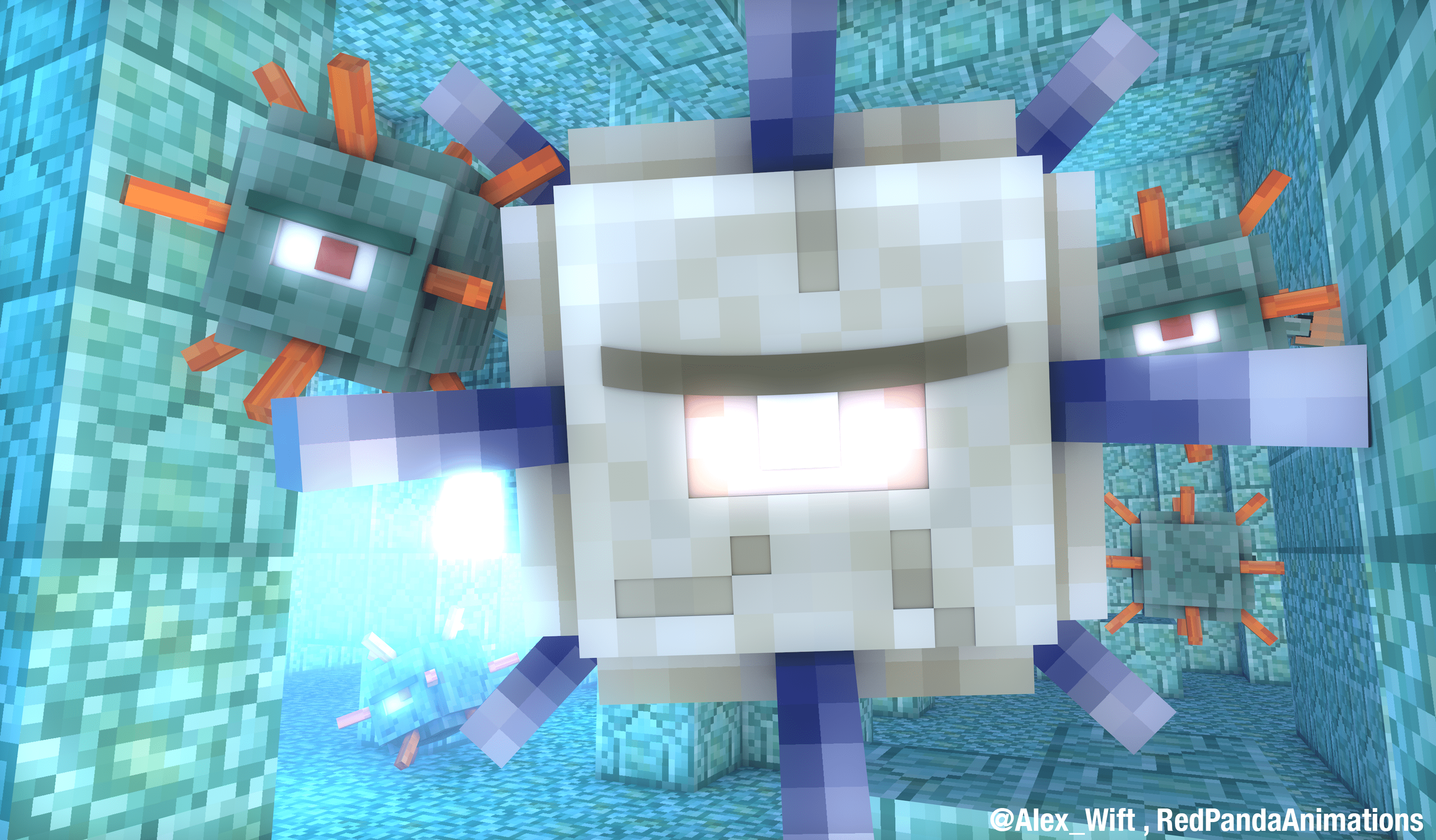 3280x1920 You came to the wrong underwater neighbourhood![Wallpaper]