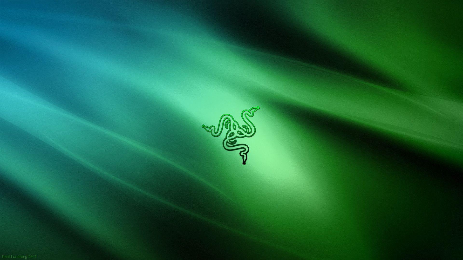 1920x1080 Green and Blue Gaming Wallpaper