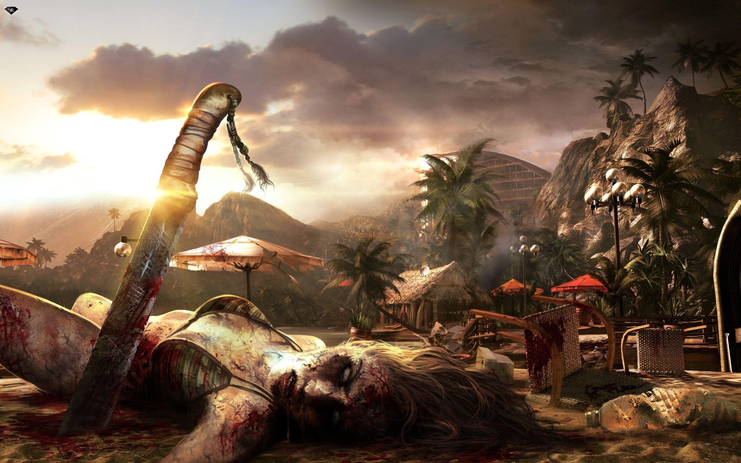 2560x1600 dead island 2. Island wallpaper, Dead island Island art