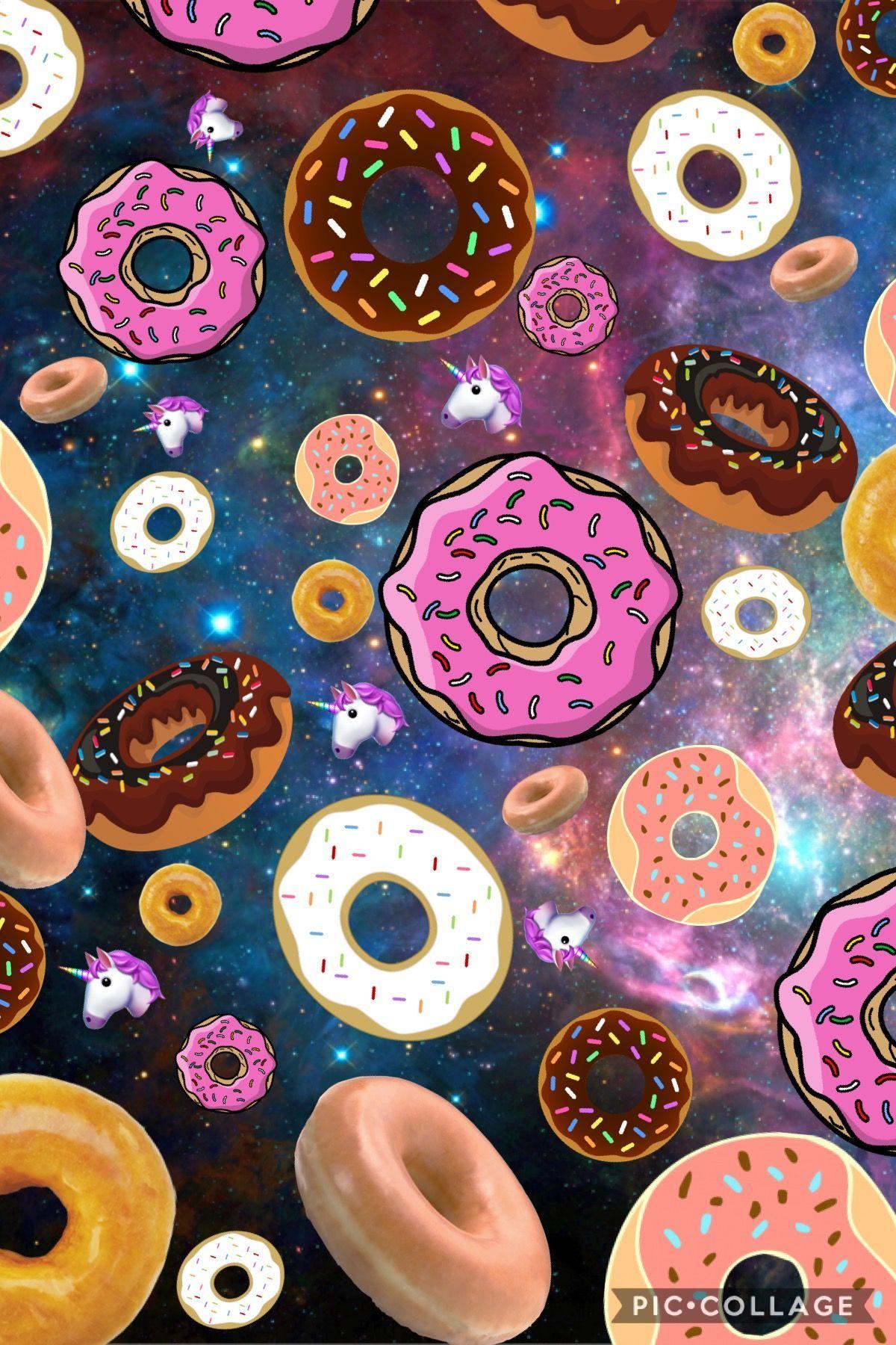 1200x1800 iPhone galaxy unicorn donut wallpaper. My 3 obsessions in one, if I put supernat. Fondos de pantalla de iphone, Fondos de pantalla alegres, Fondos de los simpsons