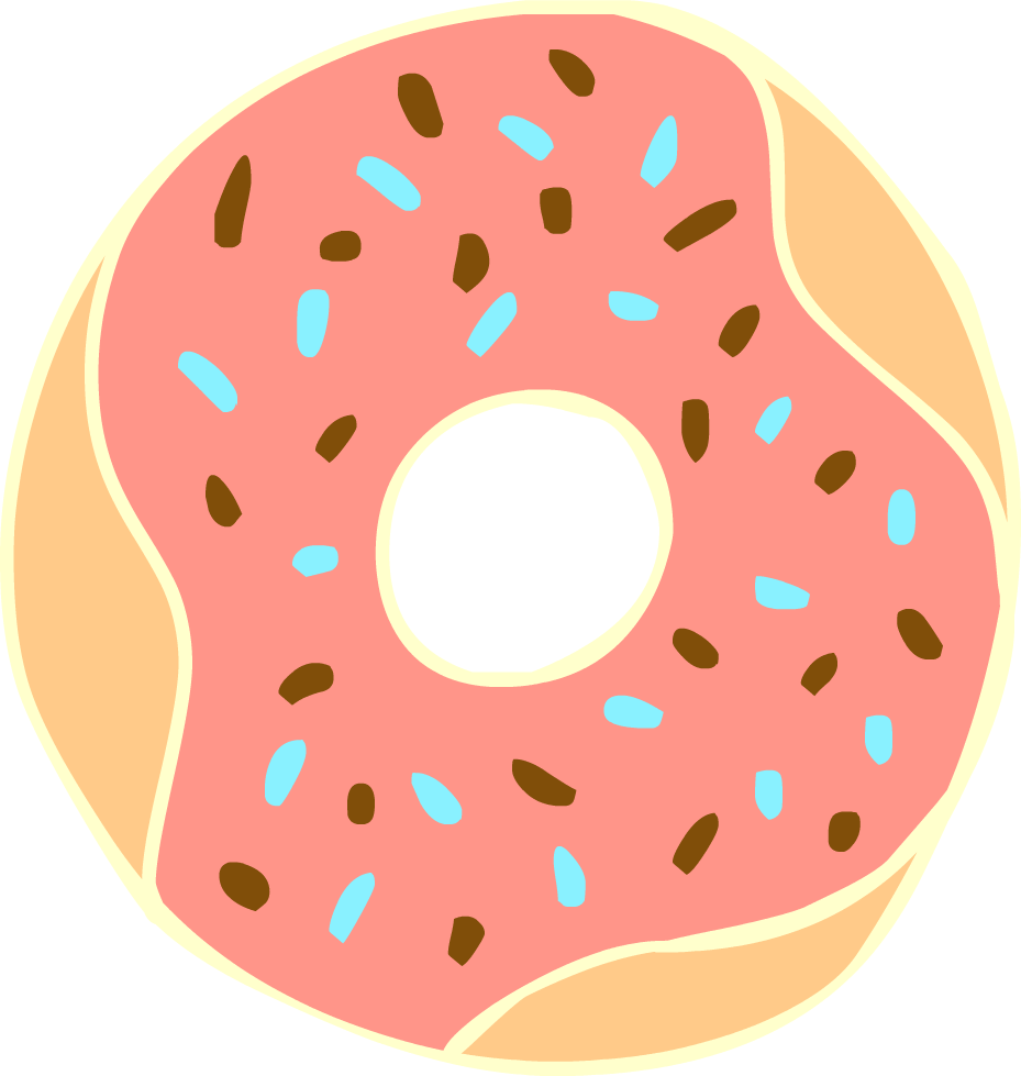 929x979 Free Cartoon Donut Clipart, Download Free Clip Art, Free Clip Art on Clipart Library