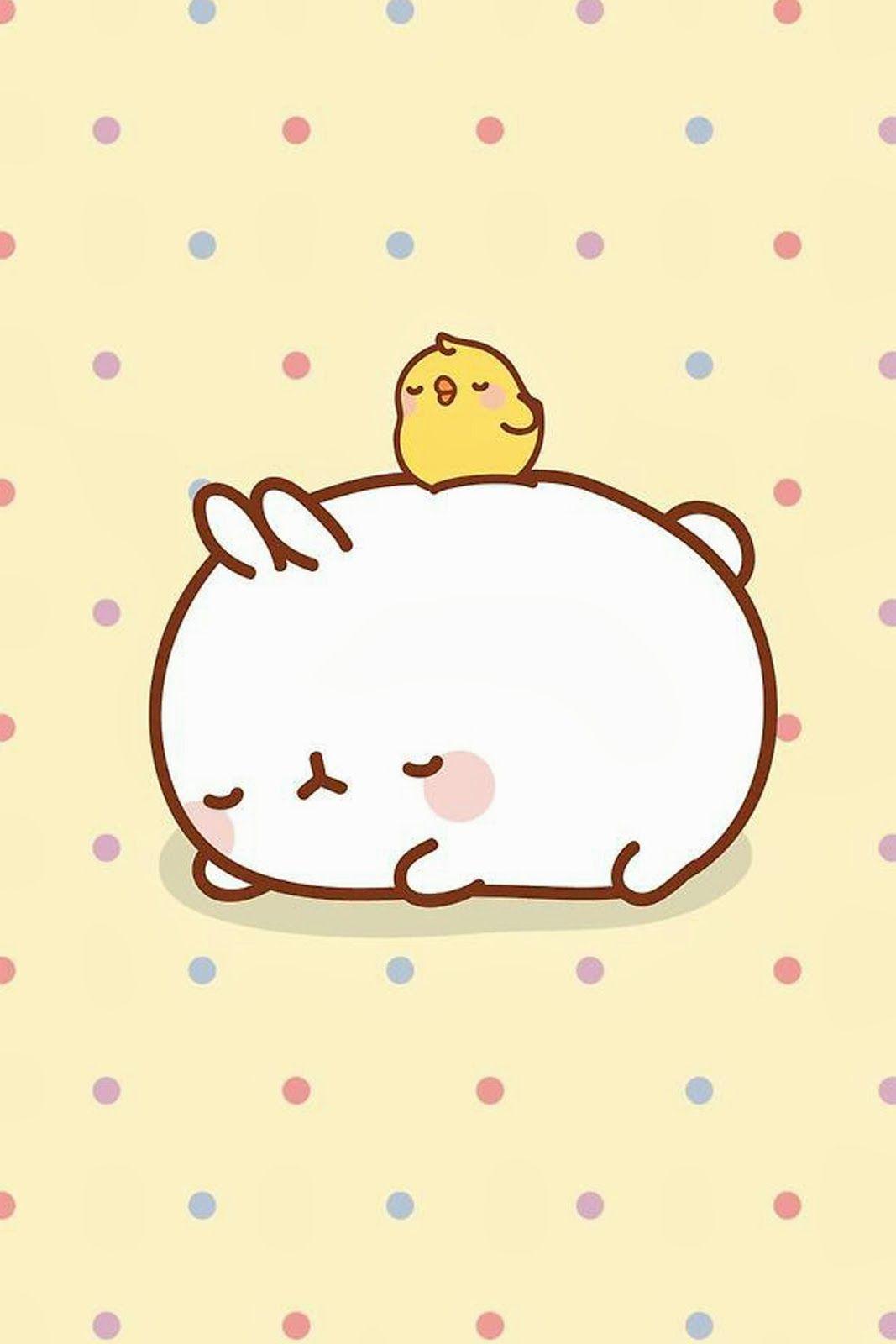 1067x1600 Molang Wallpaper. Molang Wallpaper