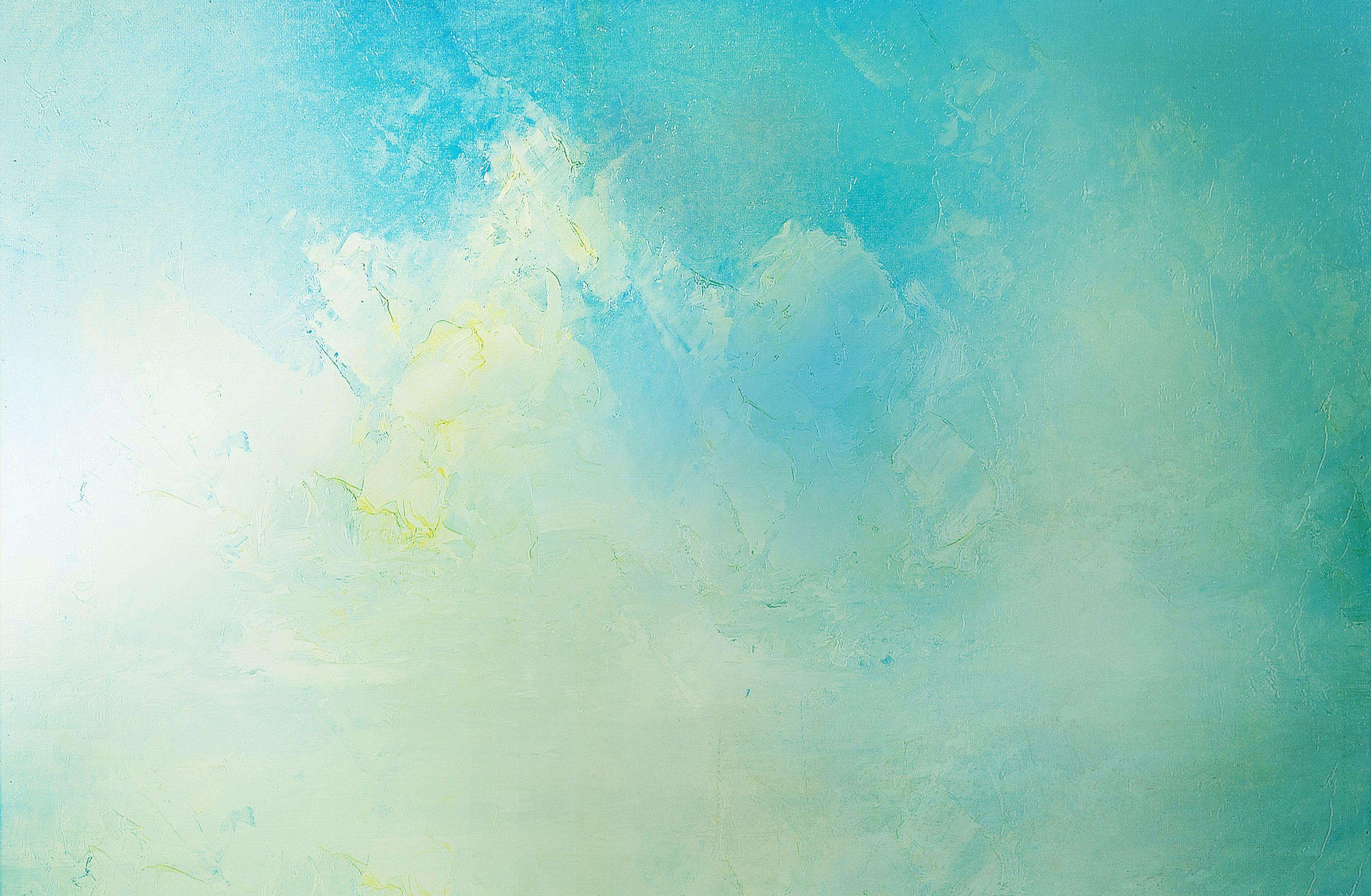 3600x2354 Download wallpaper 3600x2354 paint, soft colors, blue HD background