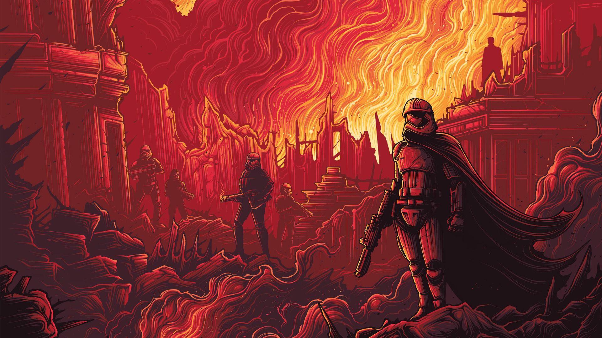 1920x1080 Star Wars, Star Wars: Episode VII The Force Awakens, Dan Mumford Wallpaper HD / Desktop and Mobile Background