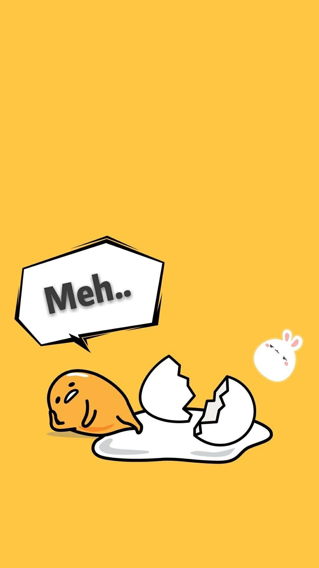 1080x1920 Yellow In 2019 Sanrio Wallpaper Kawaii Wallpaper Pastel with regard to Wallpaper Eggs Cartoon. Kawaii wallpaper, Sanrio wallpaper, Cute girl HD wallpaper