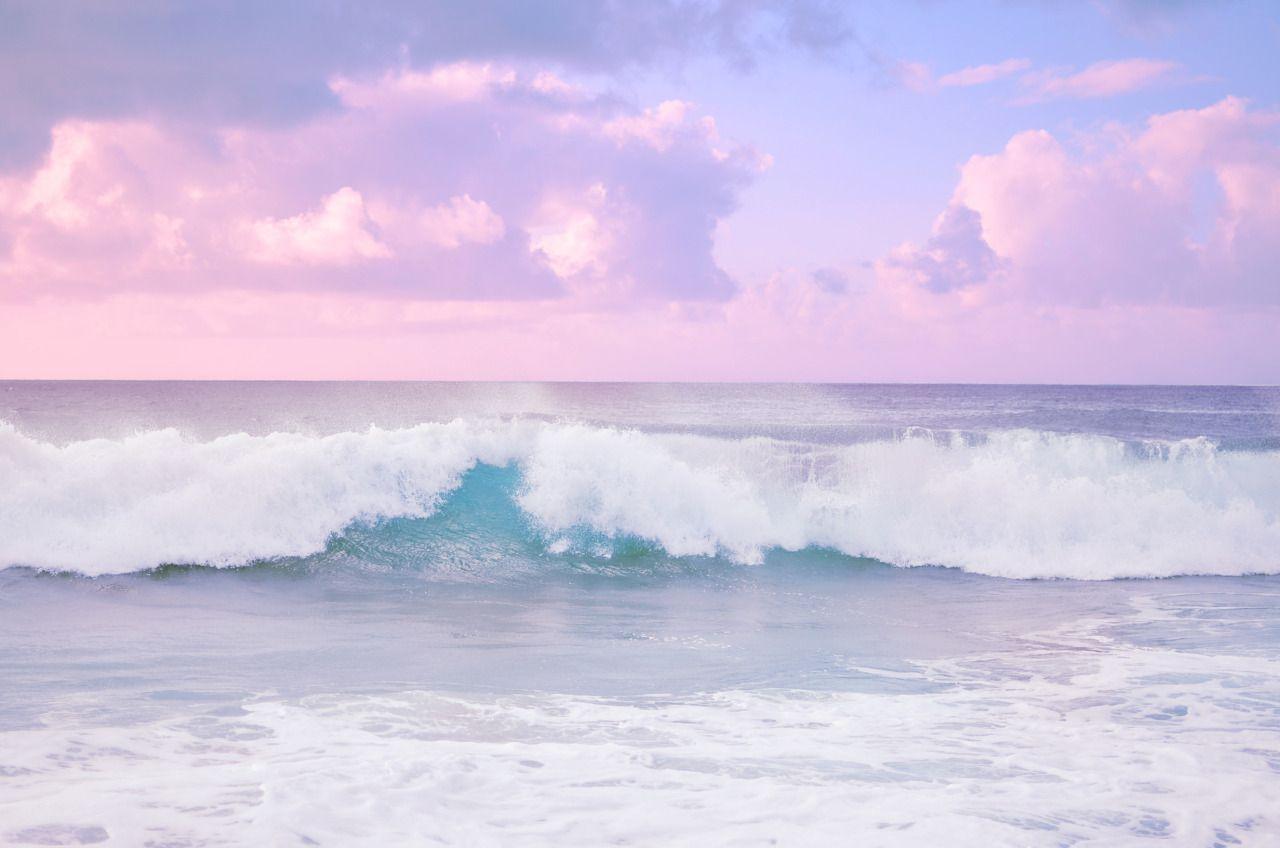 1280x848 Aesthetic Beach Horizontal Wallpaper