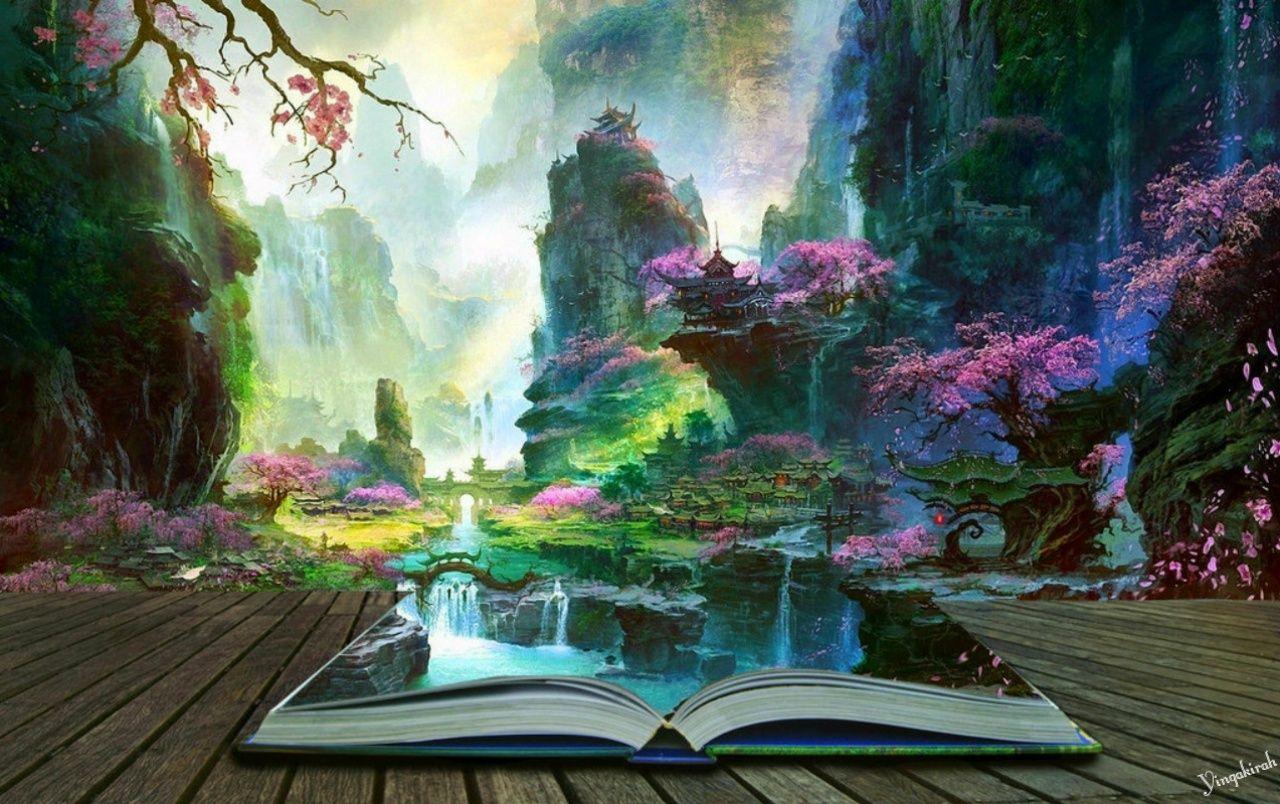 1280x804 Chinese Book Island wallpaper. Chinese Book Island