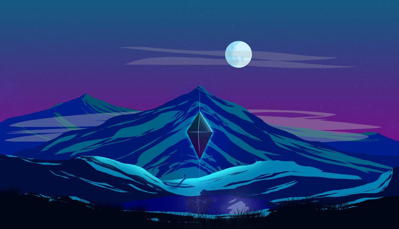 1336x768 Calm Down Vaporwave Science Fiction Laptop HD HD 4k Wallpaper, Image, Background, Photo and Picture