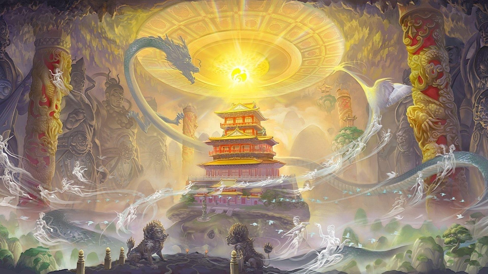 1920x1080 Asian Dragon Wallpaper