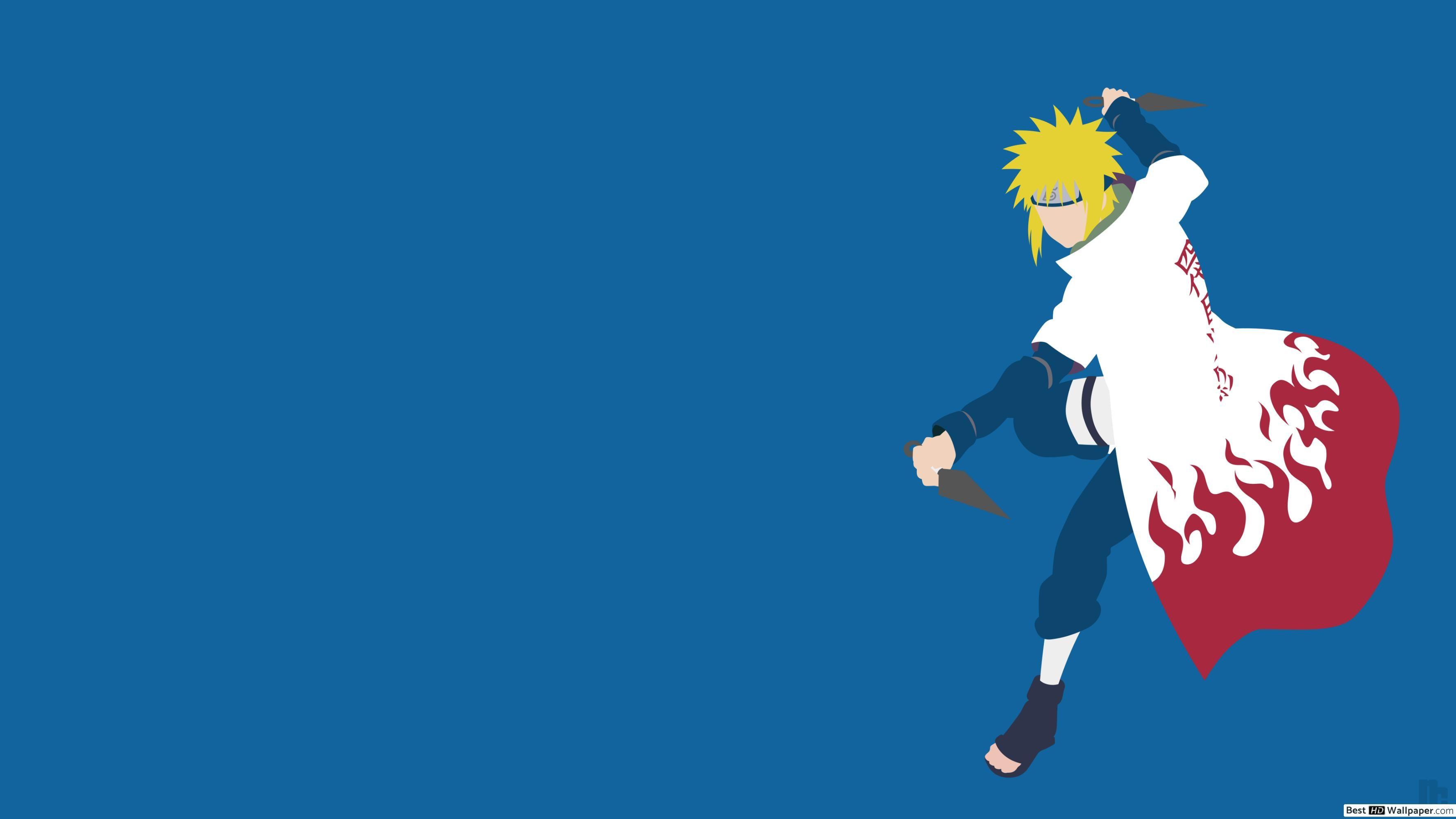 3554x1999 Minato Namikaze of Naruto HD wallpaper download