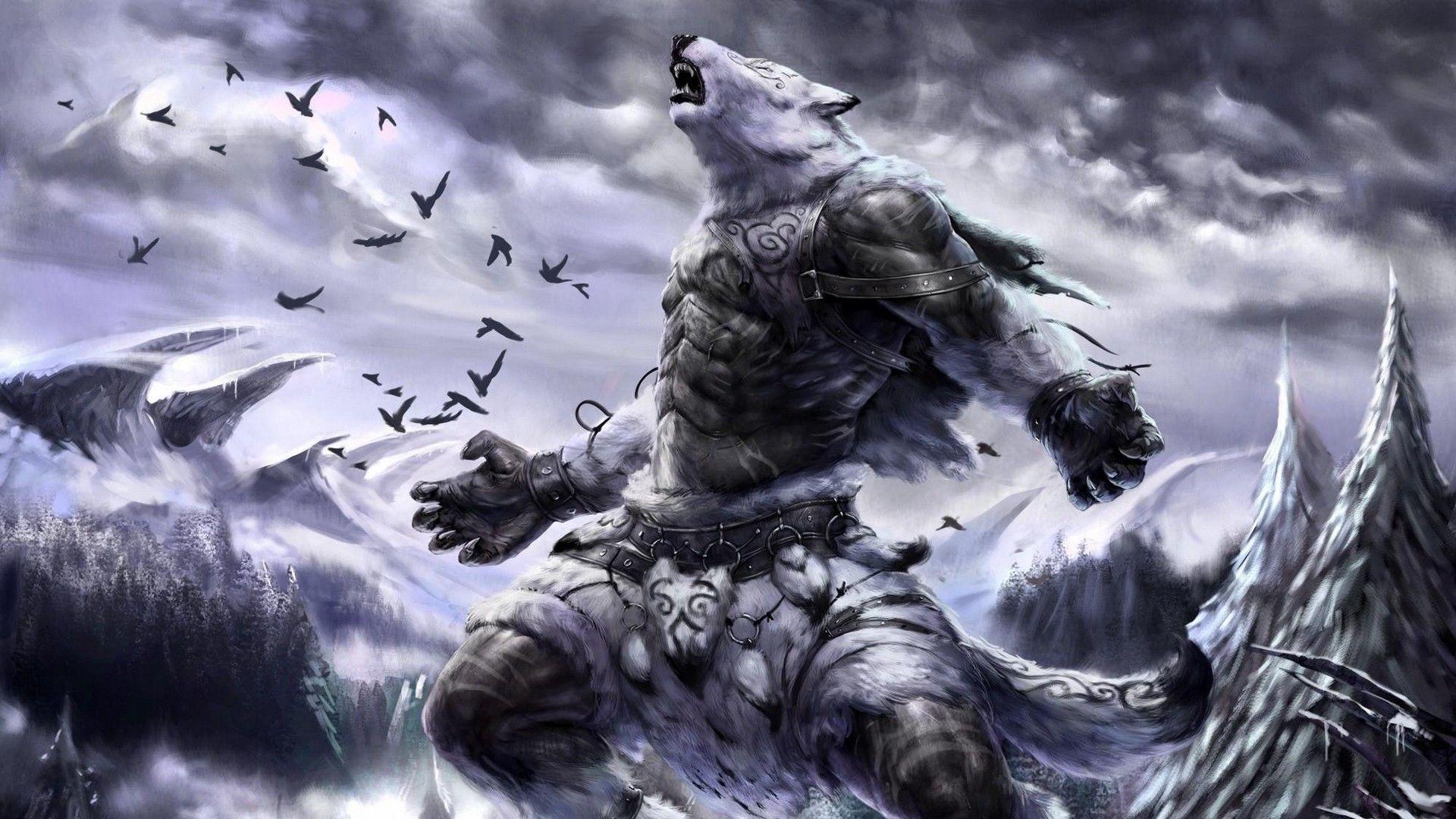 1920x1080 Mythical Creature Wallpaper