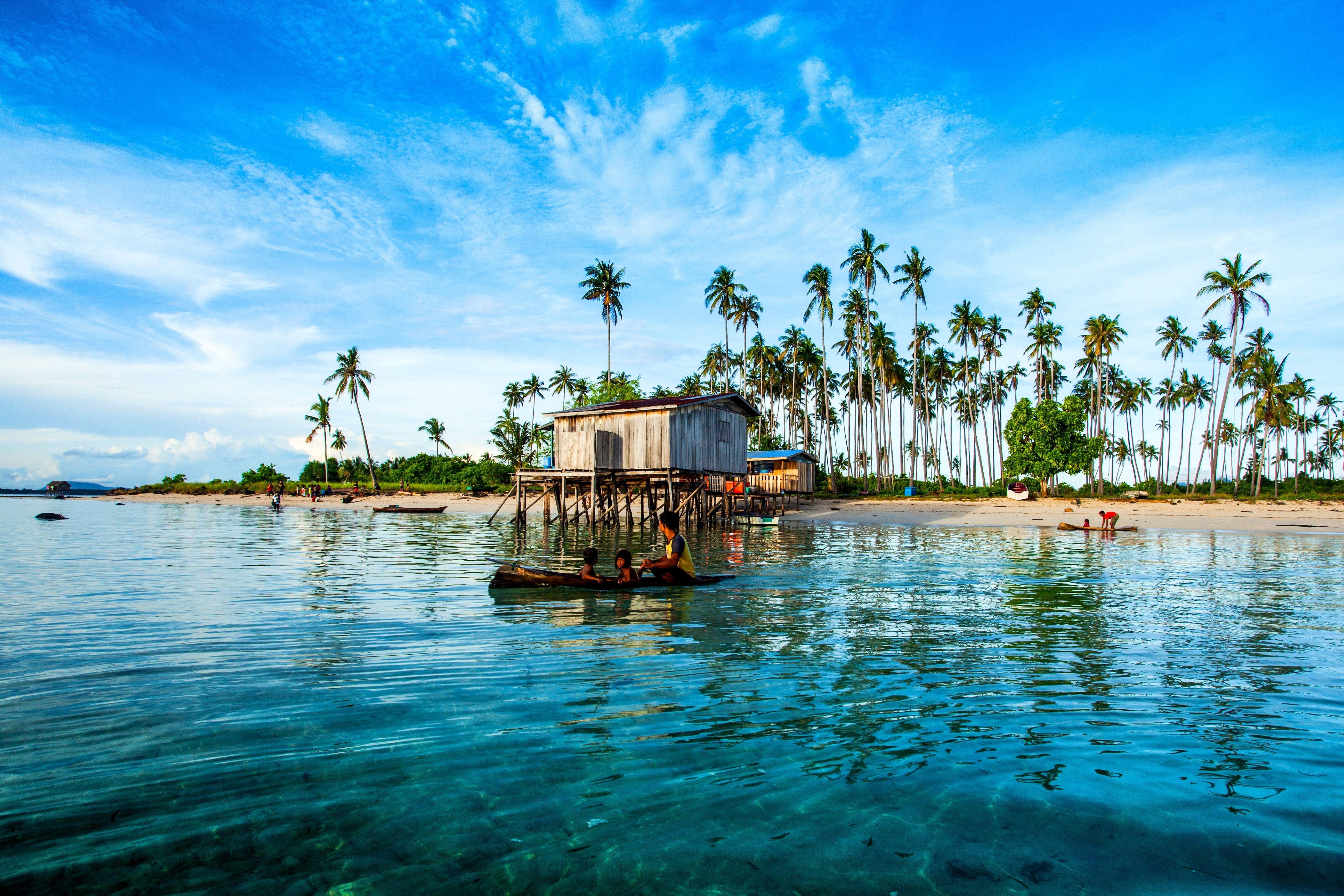 5210x3474 Island, Palma, ocean, HD Landscape Image, Wallpaper Fresh, Nature, Maiga, malaysia, Macbook, Coast, Tropics