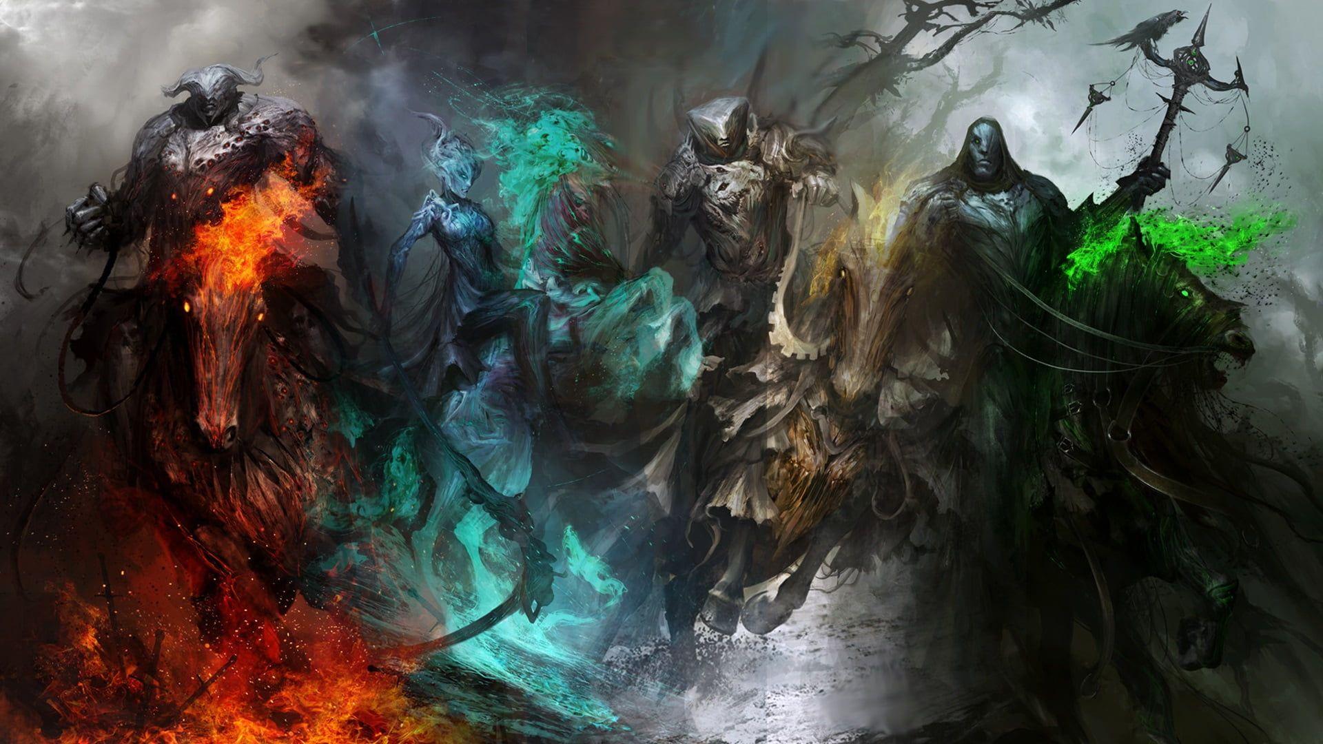 1920x1080 Mythical Creature Wallpaper