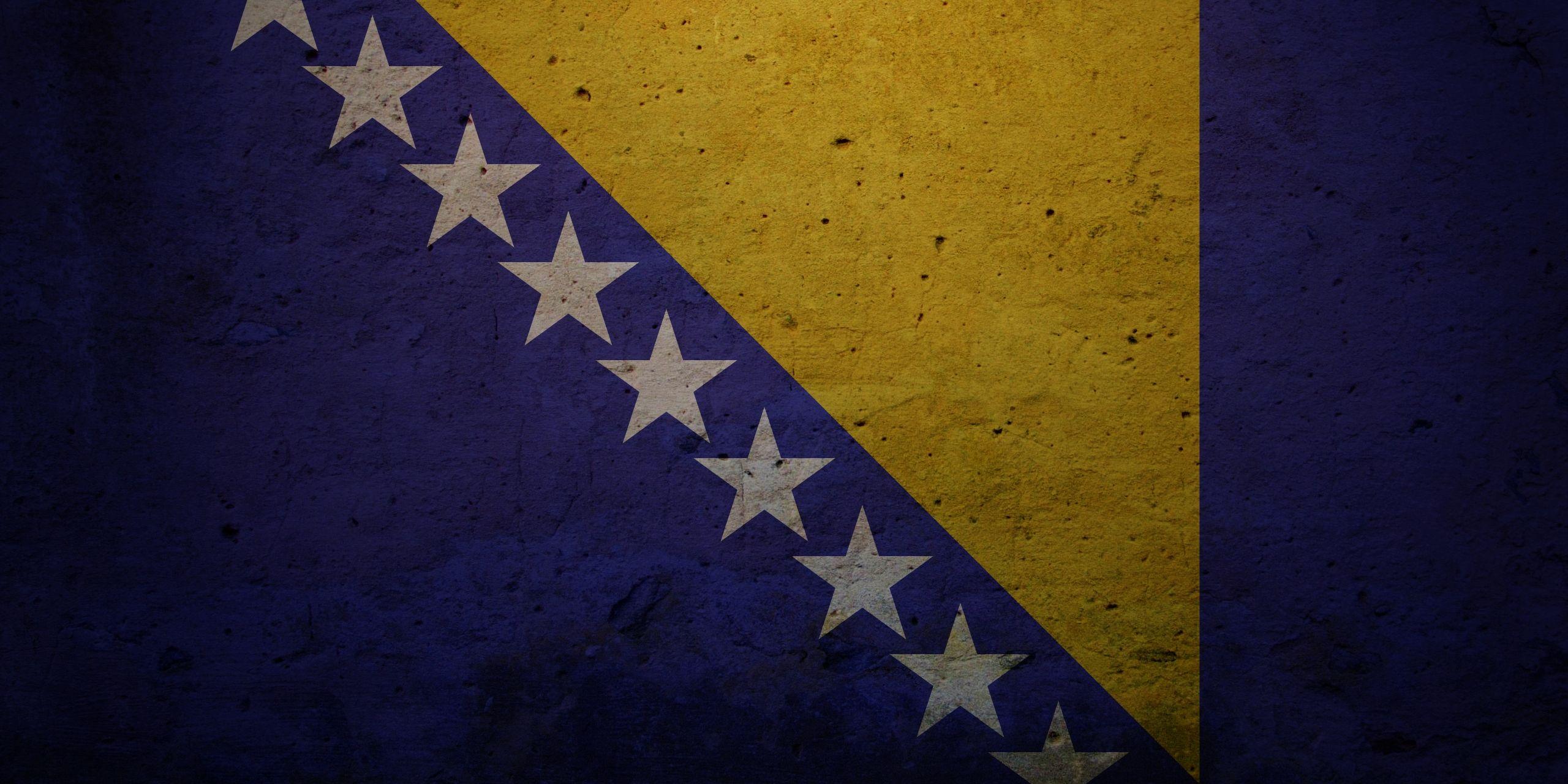 2560x1280 flags, Bosnia and Herzegovina Wallpaper /