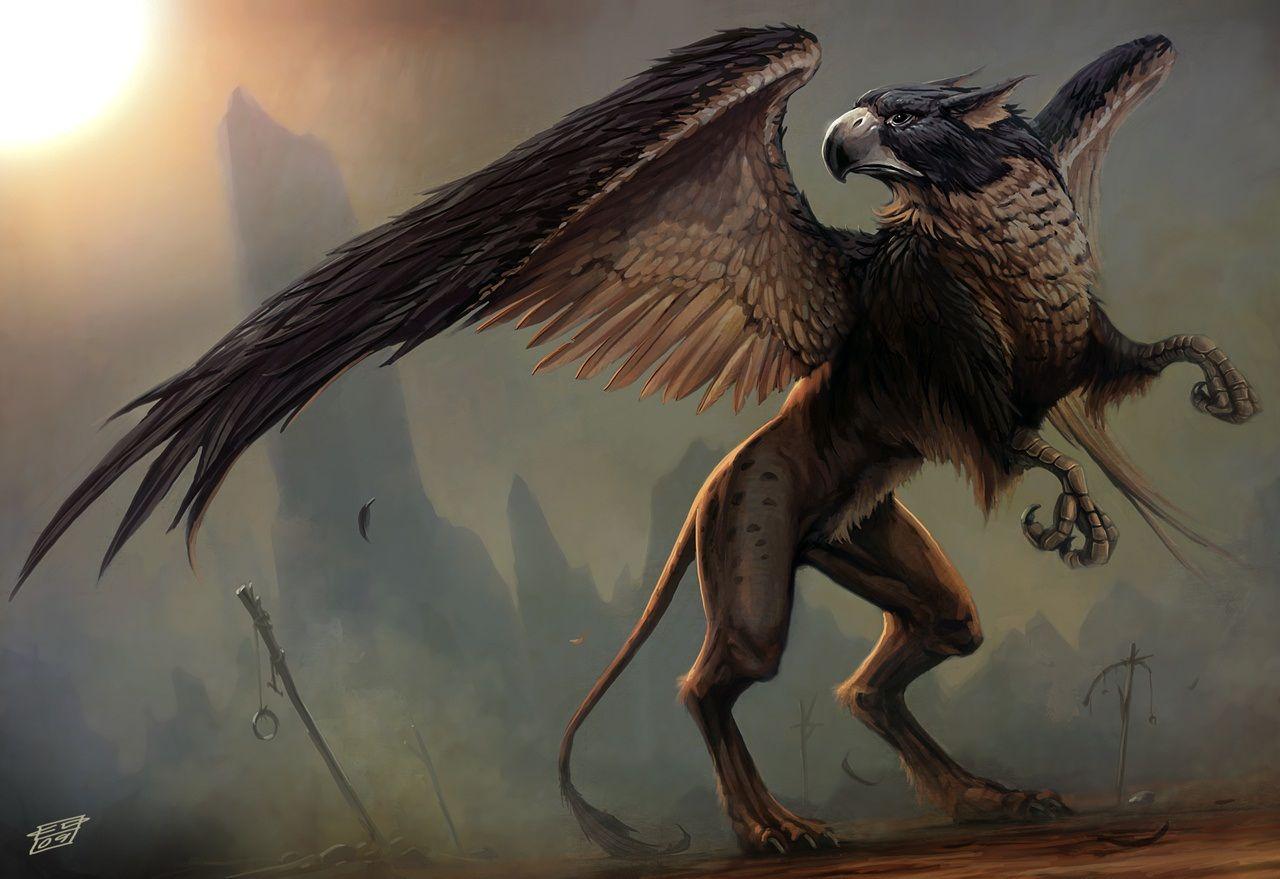 1280x879 Mythical Creature Griffin Wallpaper