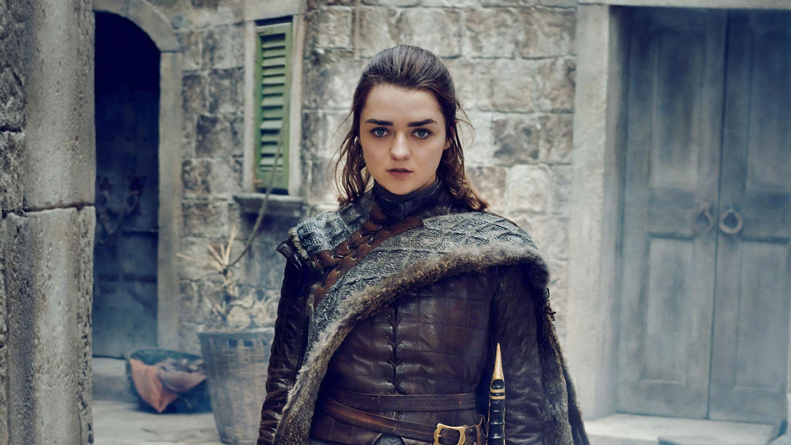 2560x1440 Arya Stark Wallpaper HD HD Wallpaper