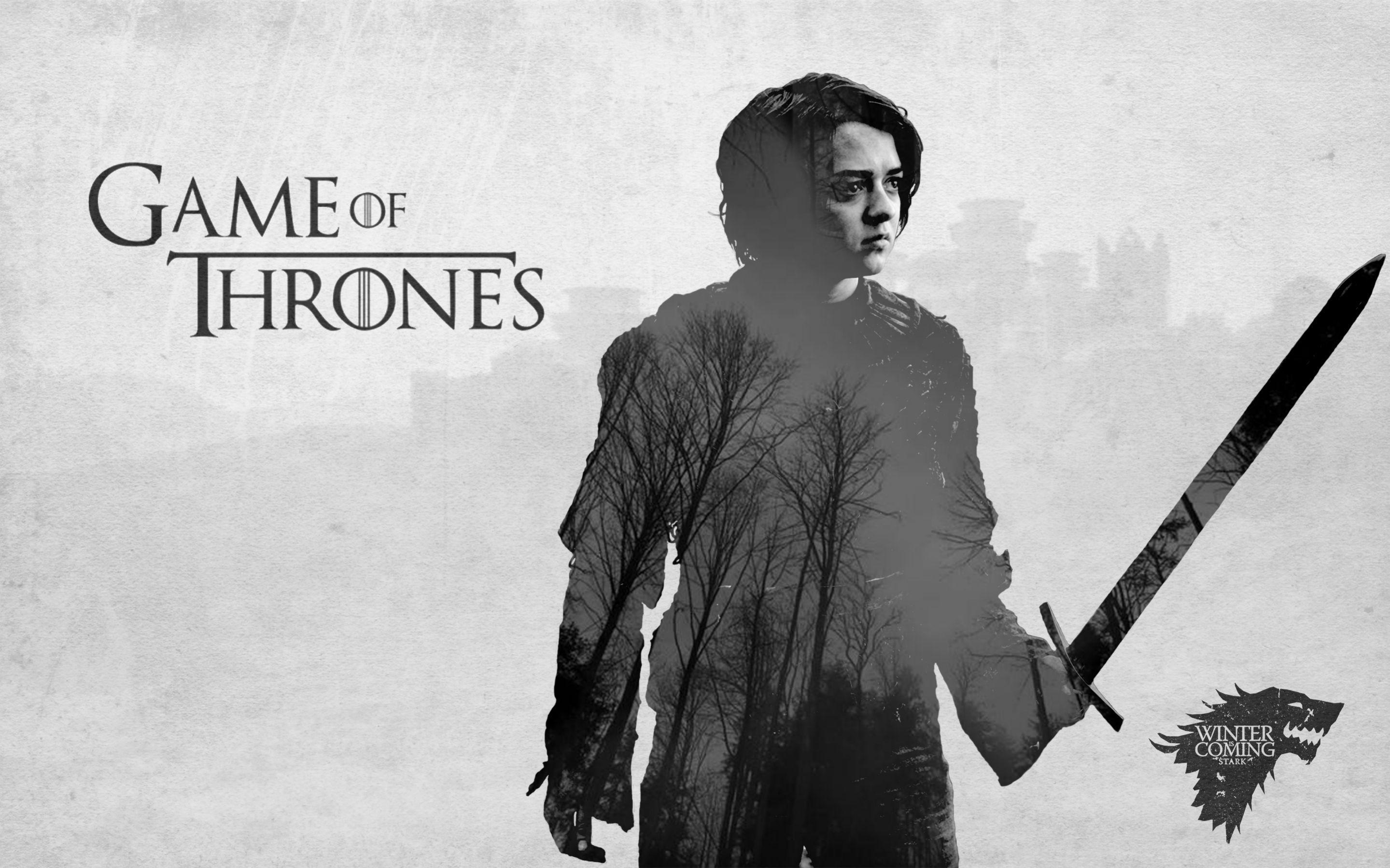 2879x1799 Game Of Thrones Wallpaper Arya
