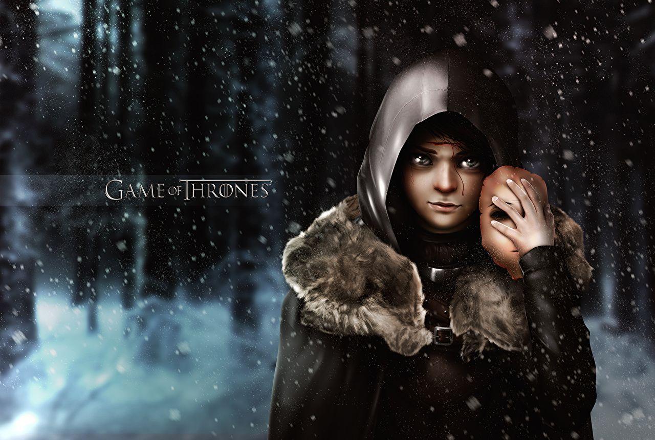 1280x860 image Game of Thrones Arya Stark Movies Hood headgear