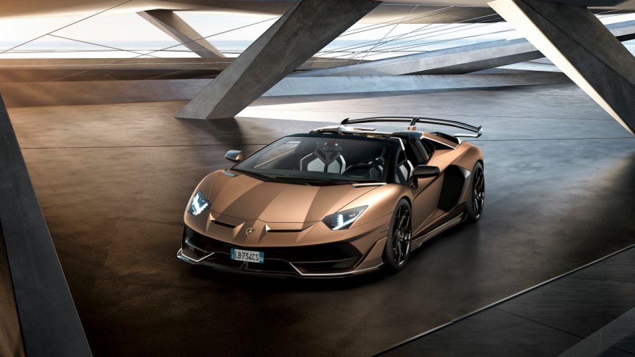 1280x720 The Lamborghini Aventador SVJ Roadster is a supercar turned up to 11