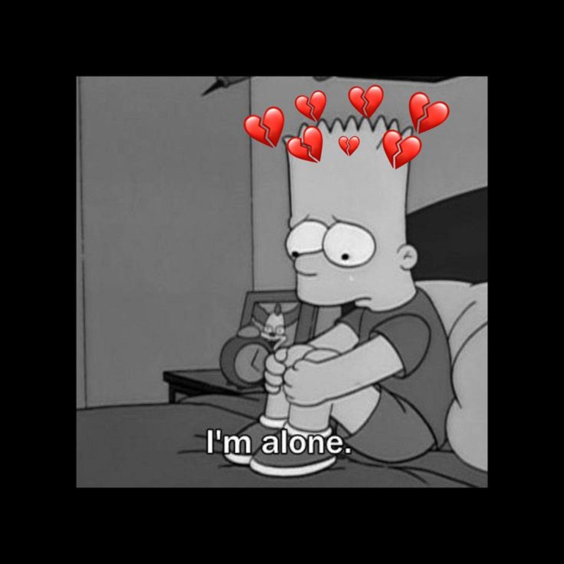 12+] Depressed Bart Simpson Wallpapers