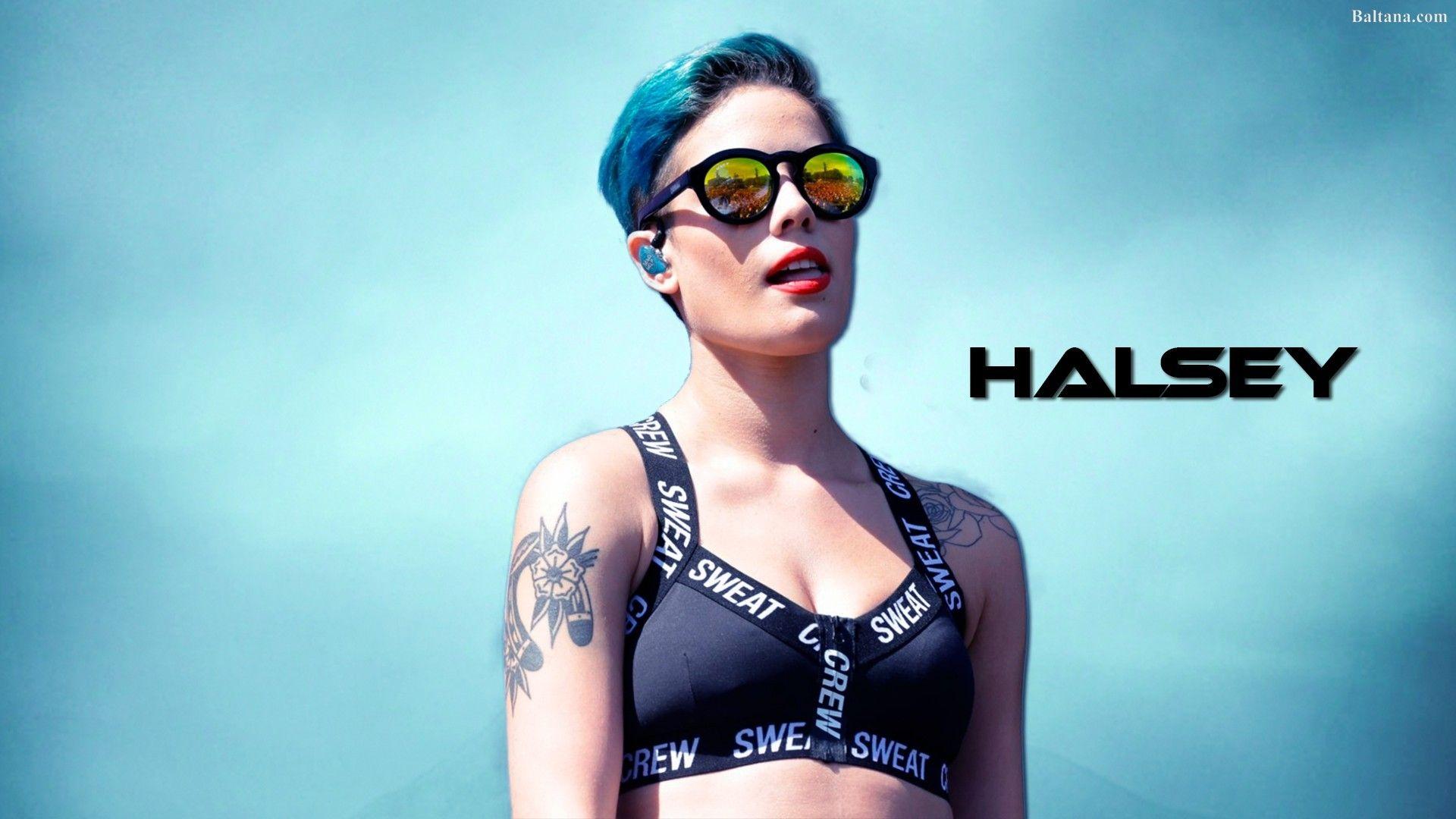 1920x1080 Halsey Desktop Wallpaper