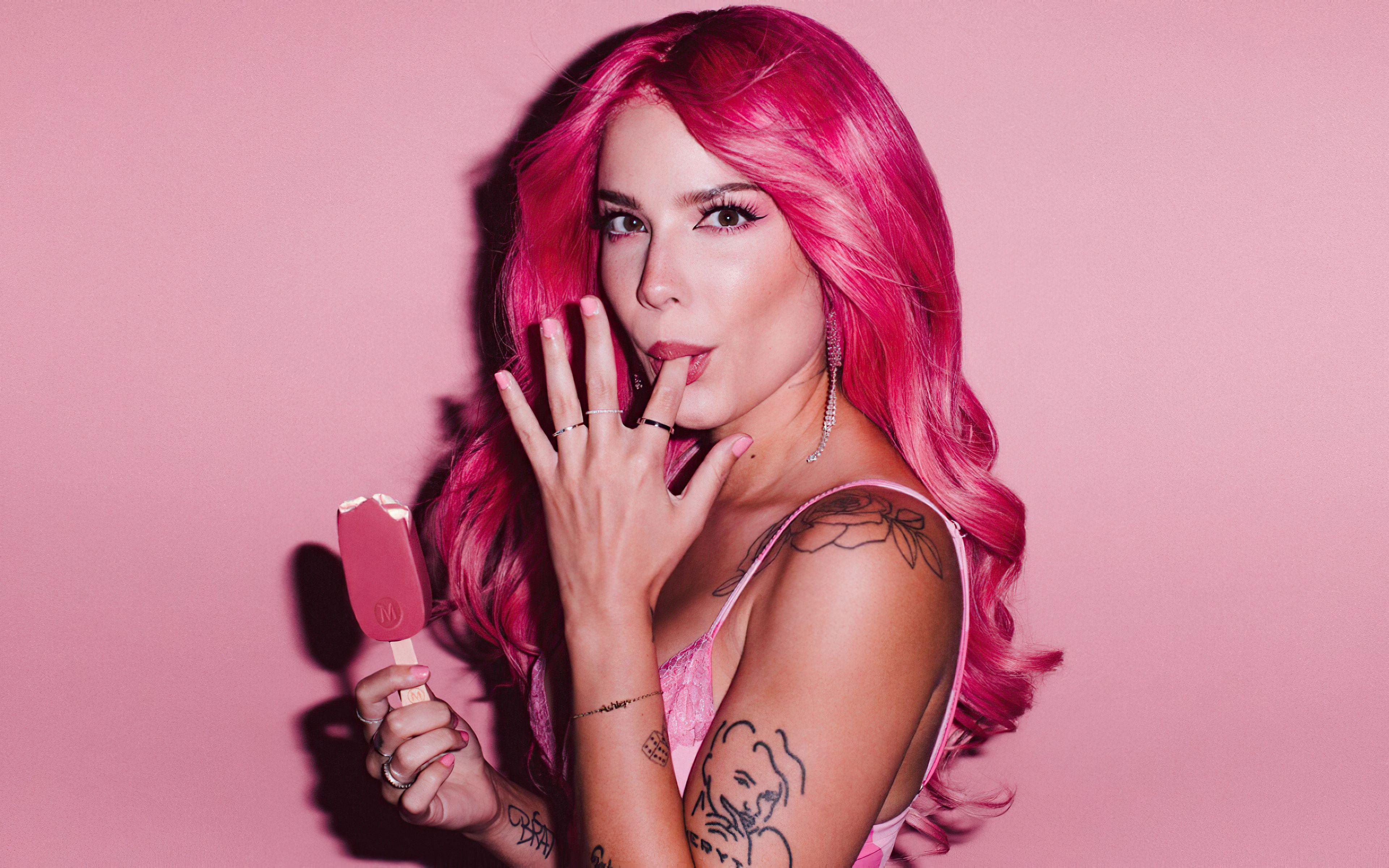 3840x2400 Halsey Magnum Campaign True To Pleasure HD Music, 4k Wallpaper, Image, Background, Photo and Picture