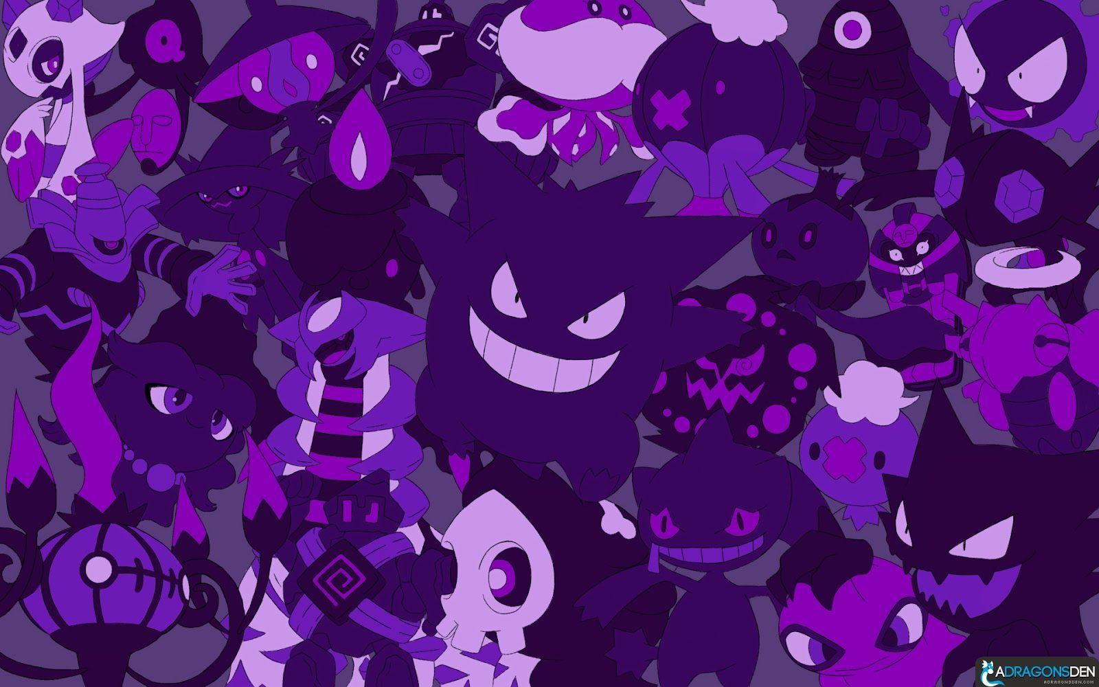 1600x1000 Ghost Type Pokemon Wallpaper