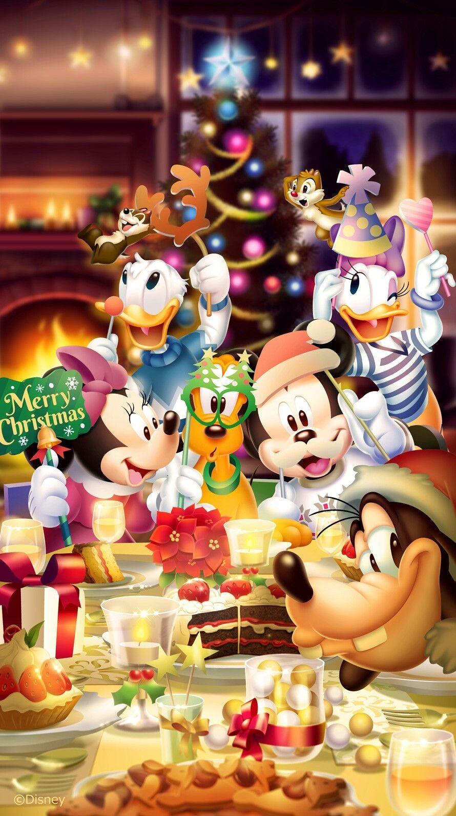 Mickey Mouse Christmas iPhone Wallpapers - Top Free Mickey Mouse Christmas  iPhone Backgrounds - WallpaperAccess