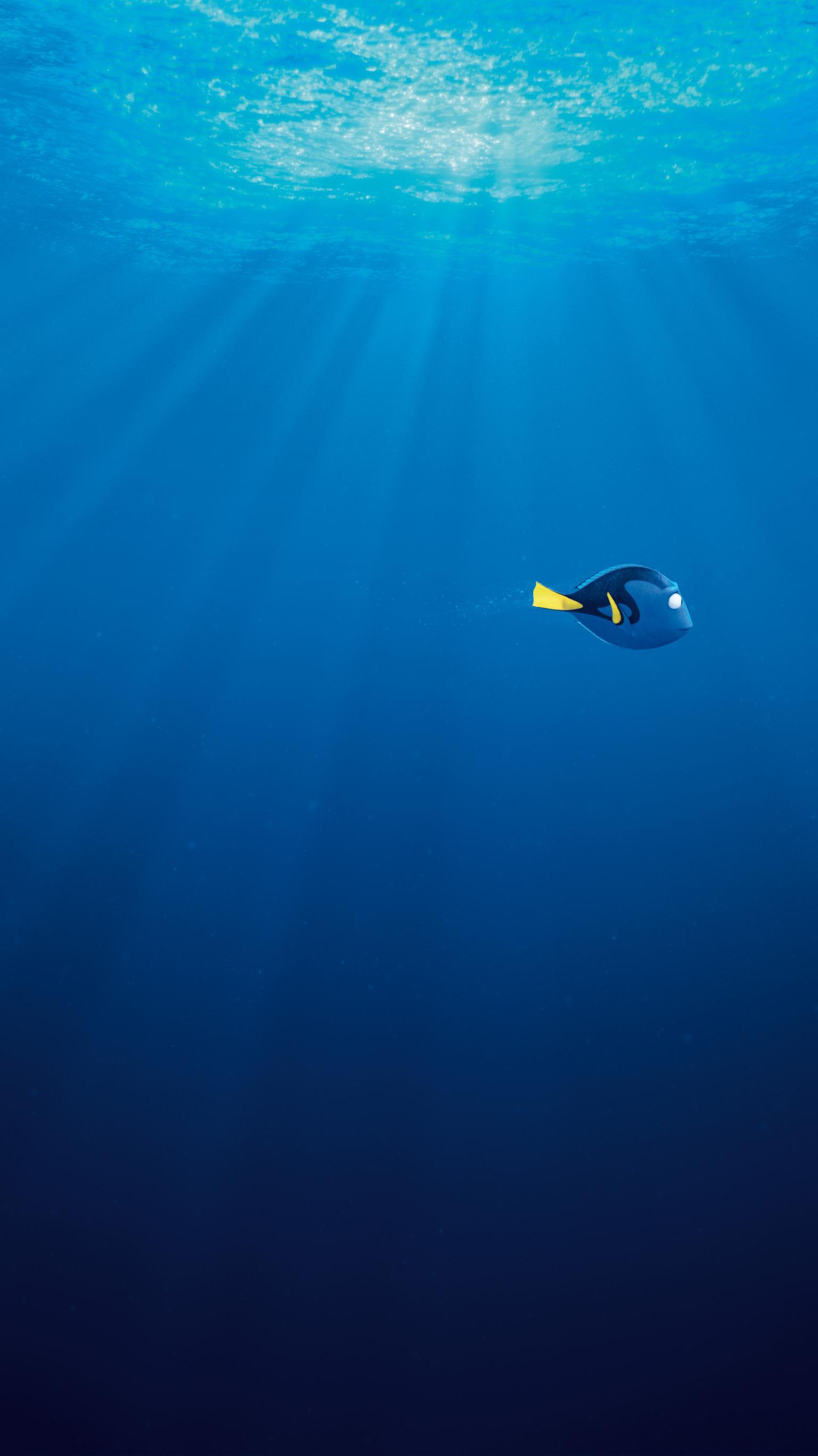1536x2732 Finding Dory (2016) Phone Wallpaper