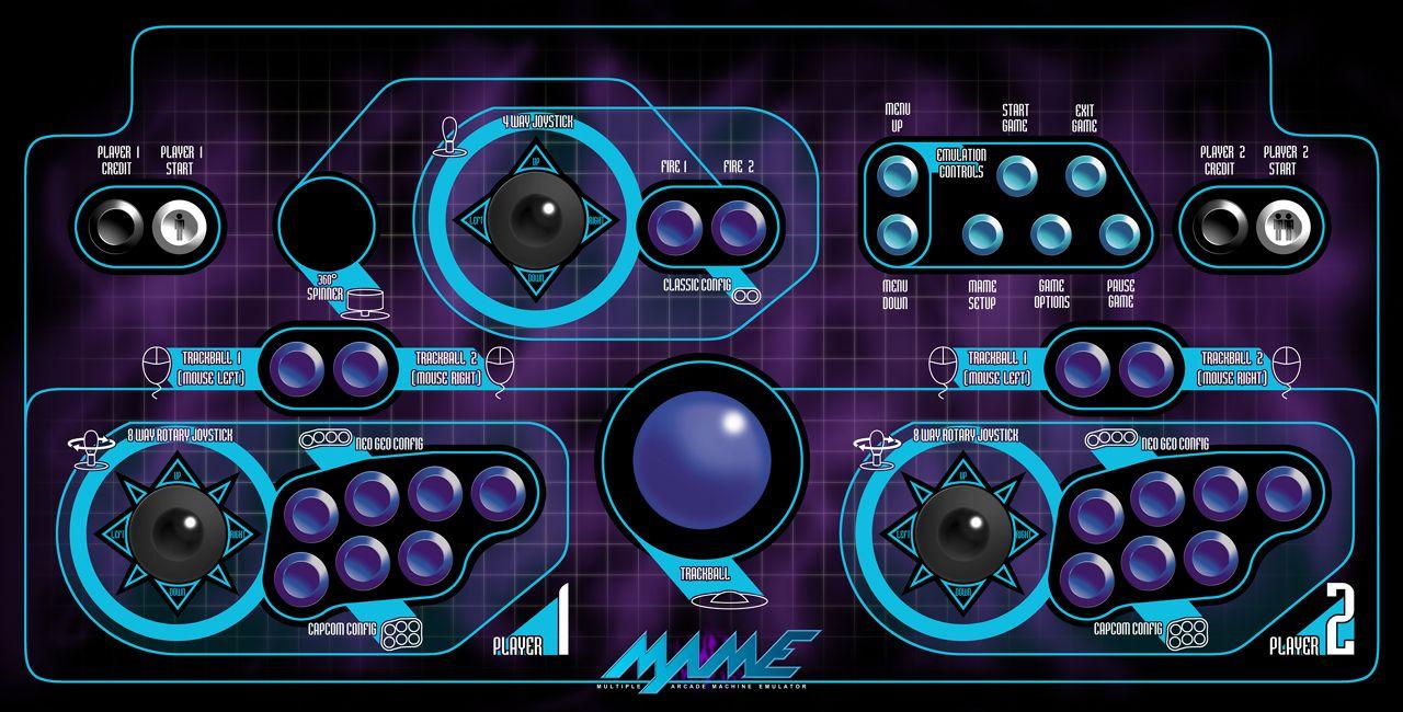1280x650 MAME Wallpaper Hyperspin