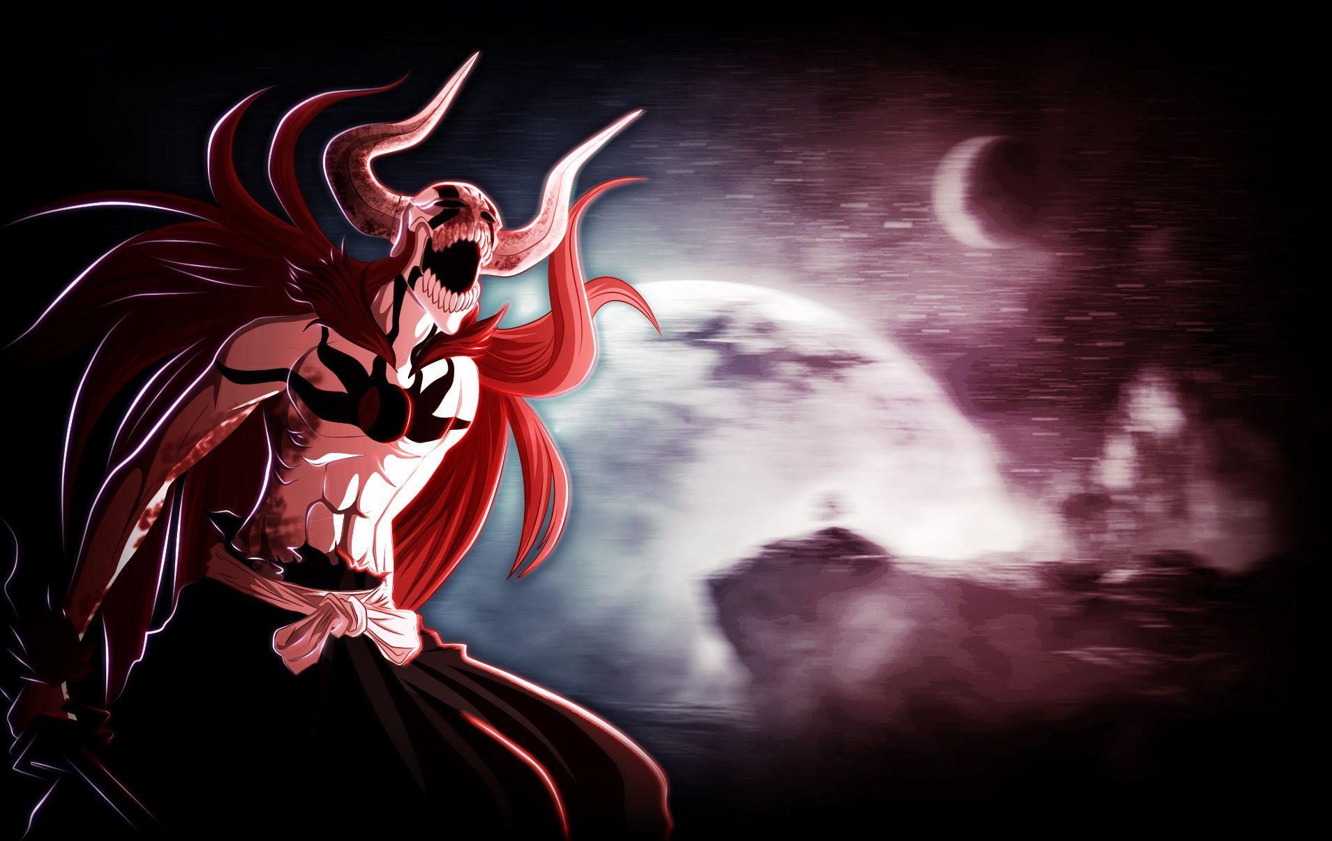 Vasto Lorde Ichigo, vasto lorde, horns, ichigo kurosaki, anime, full hollow  ichigo, HD wallpaper