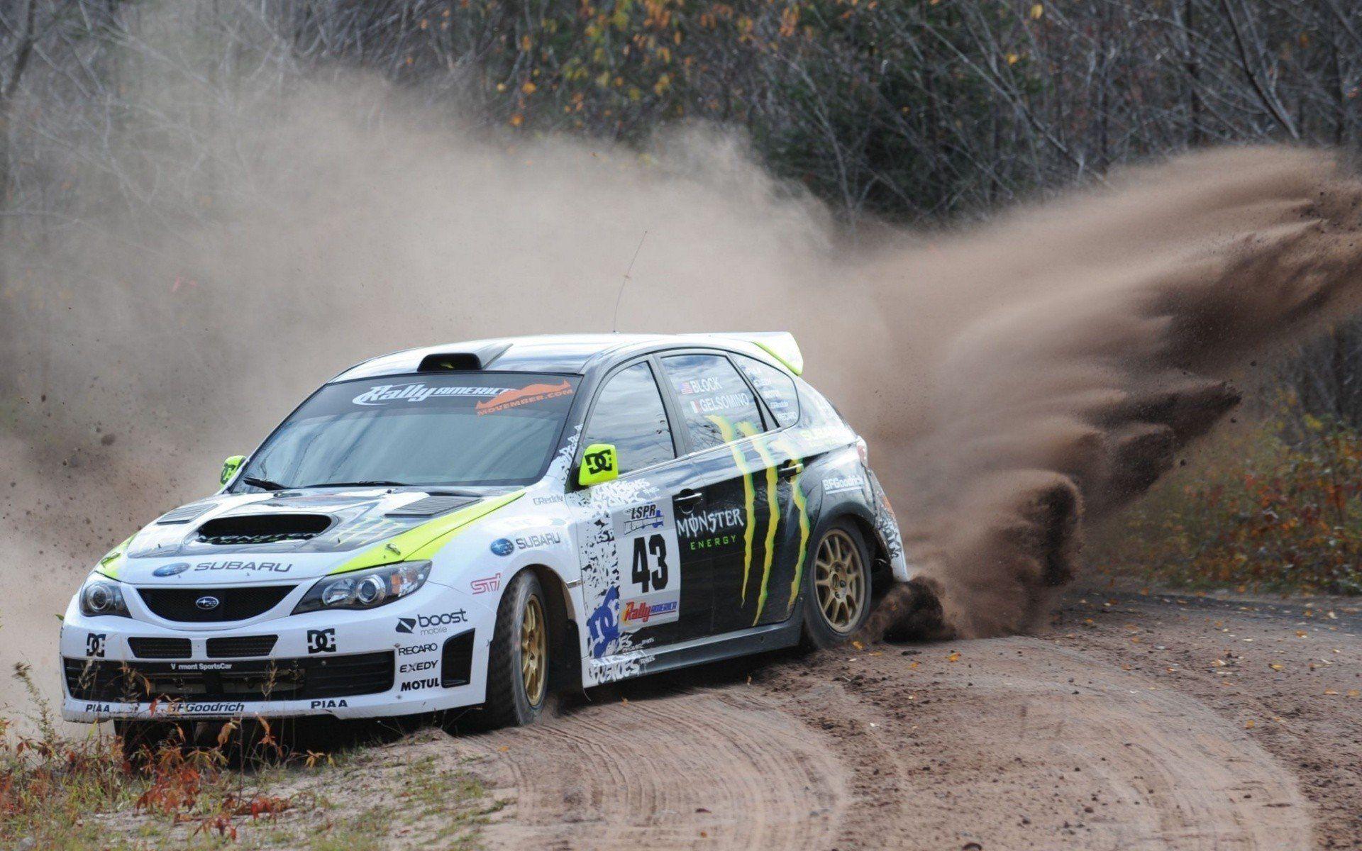 1920x1200 Subaru Rally Car Wallpaper