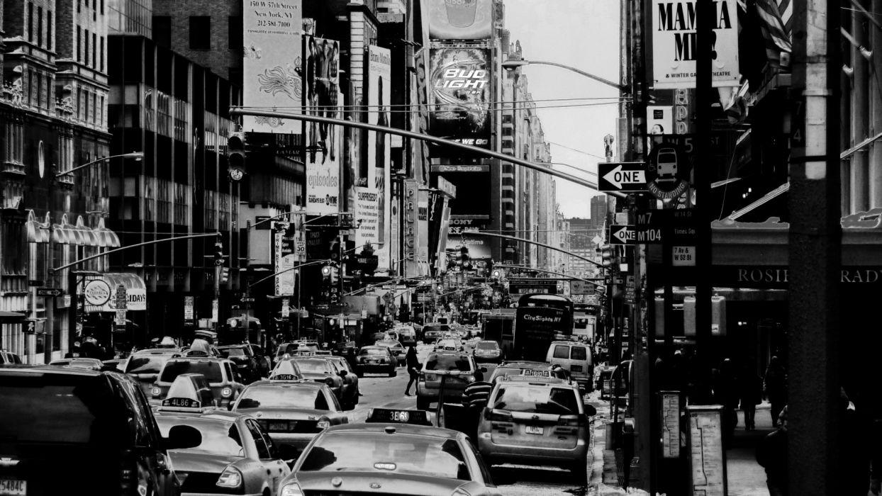 1244x700 Buildings BW Street road traffic wallpaperx1080