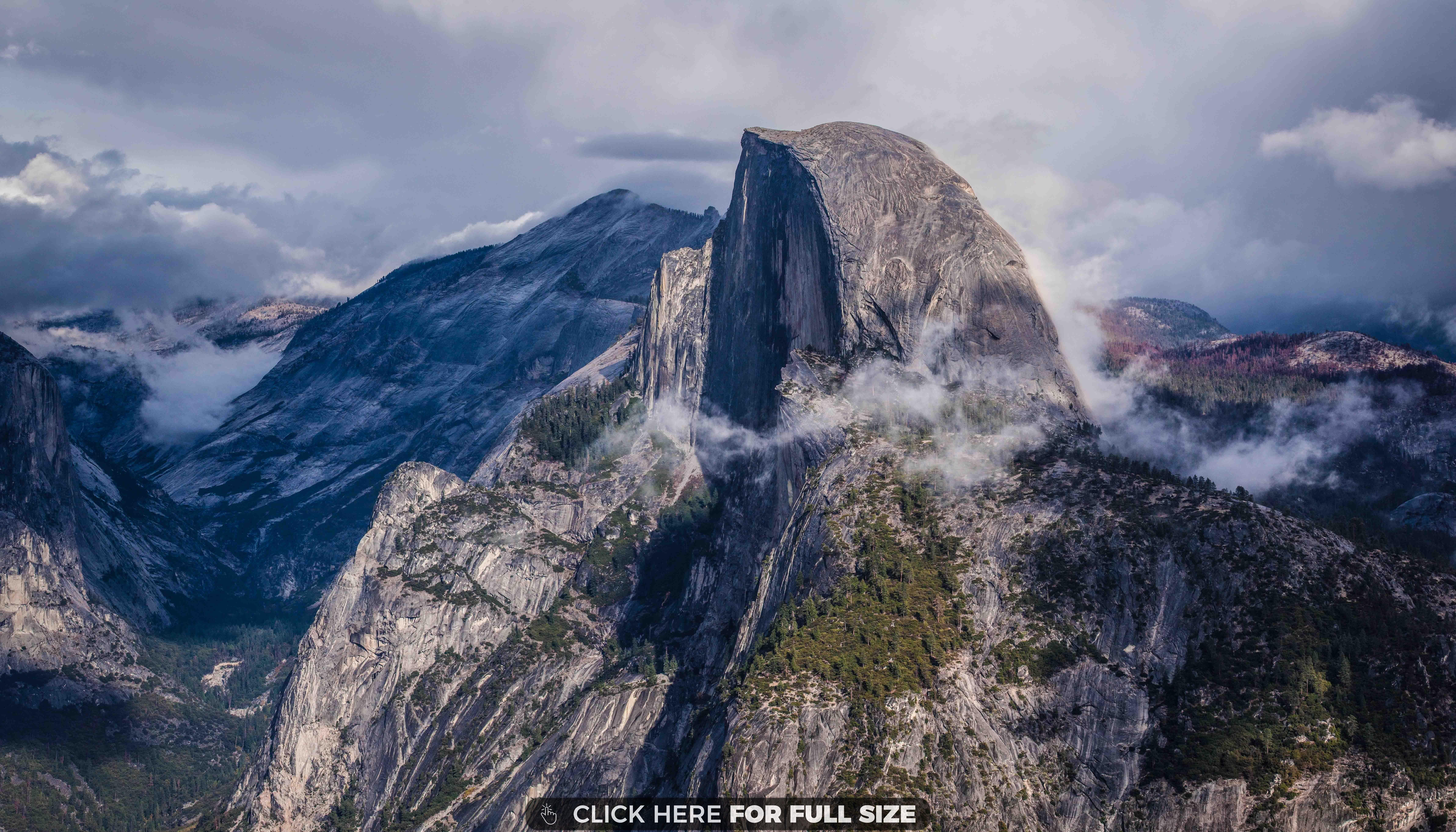 9536x5449 After the Storm Passes Dome Yosemite. Dome, Half dome yosemite, Half dome