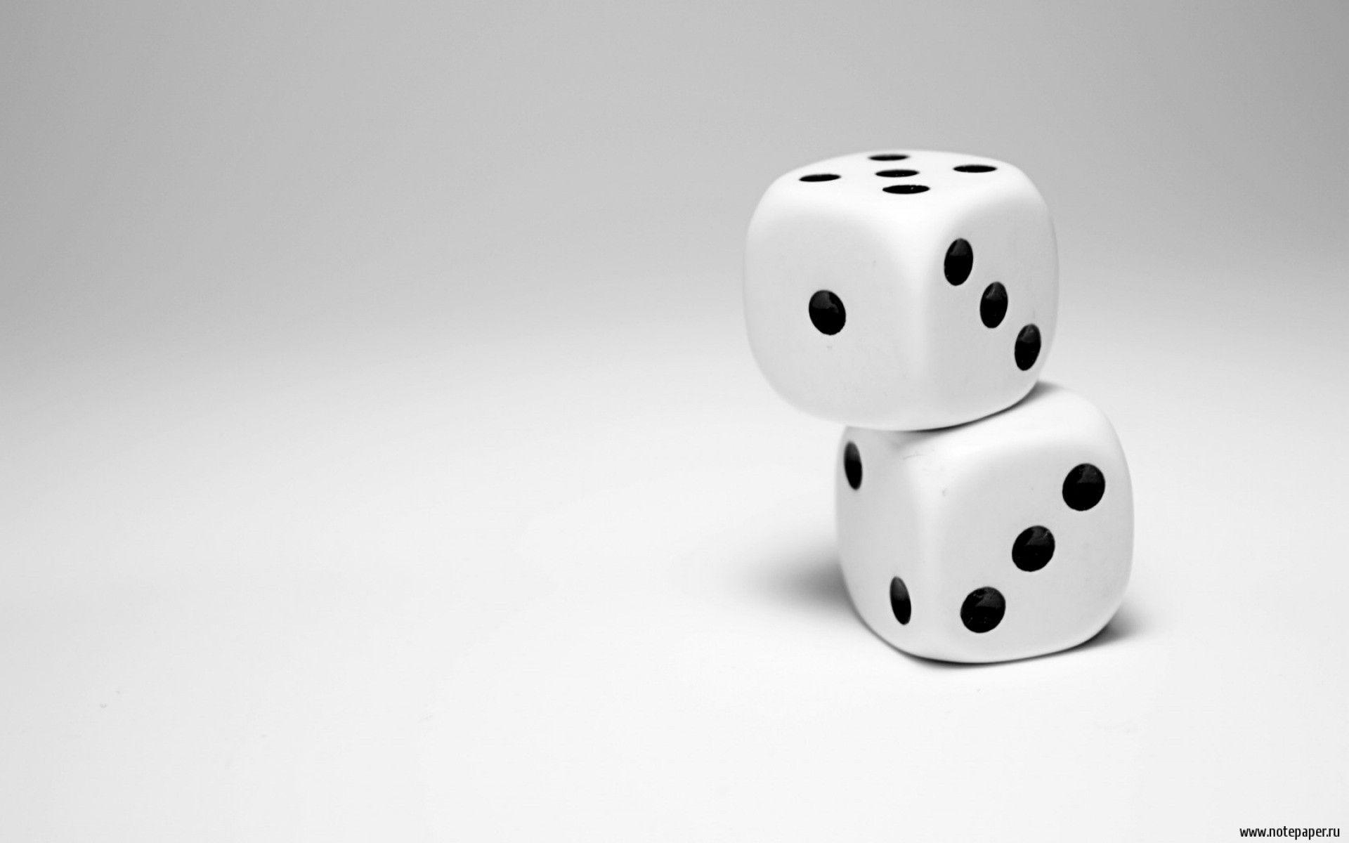 1920x1200 white, dice, cubes Wallpaper /