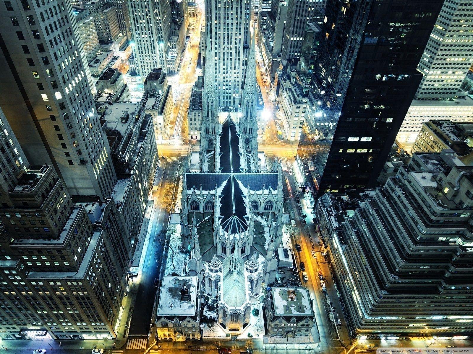 1600x1200 St Patrick's Cathedral New York Ultra HD Desktop Background Wallpaper for 4K UHD TV : Tablet