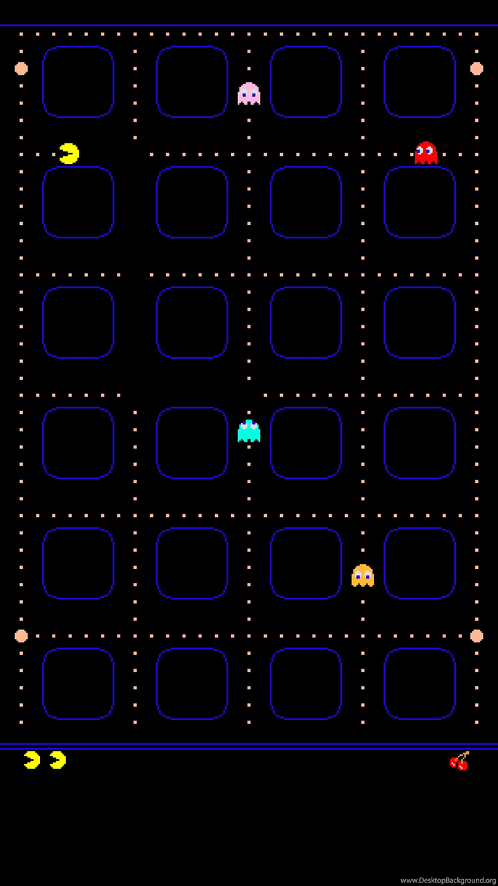 720x1280 Pac Man iPhone Wallpaper