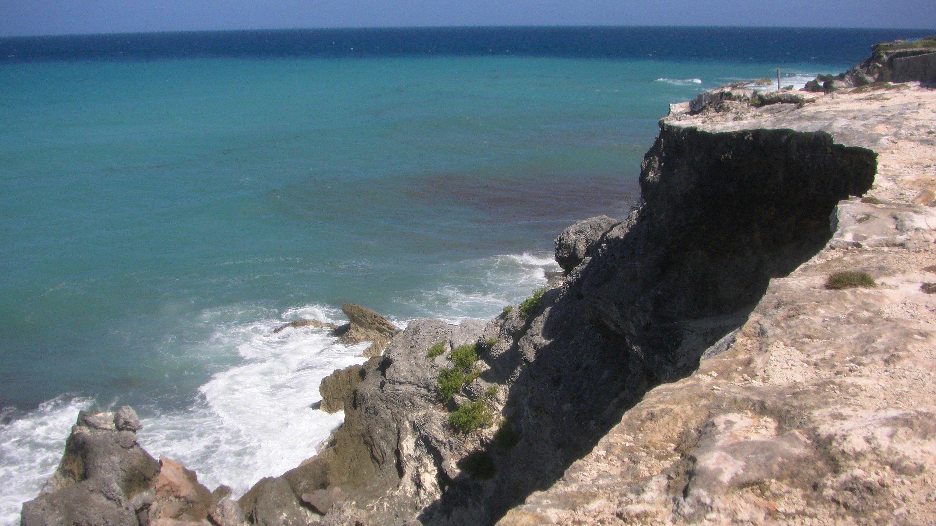 3072x1728 Beach: Ocean Coastline Mujeres Mexico Isla Cancun Desktop Wallpaper
