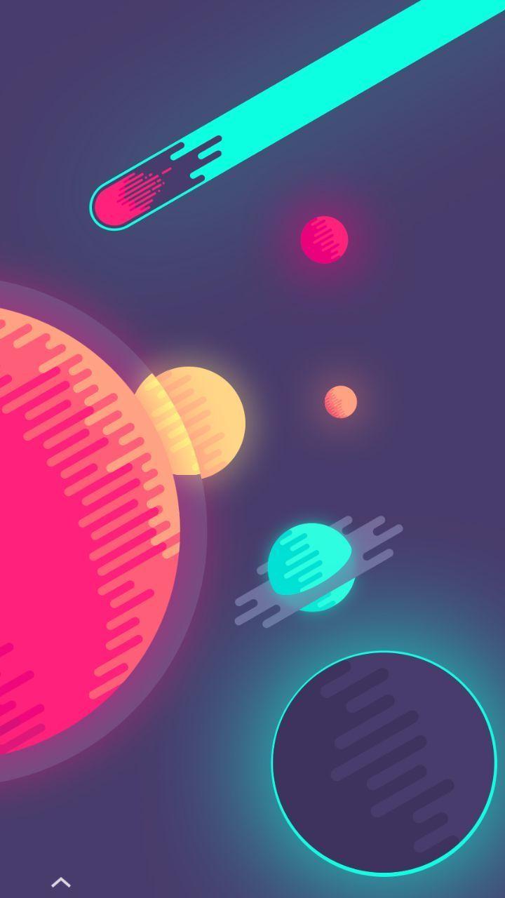 720x1280 Space is cool. Simple phone wallpaper, Abstract wallpaper, Planets wallpaper