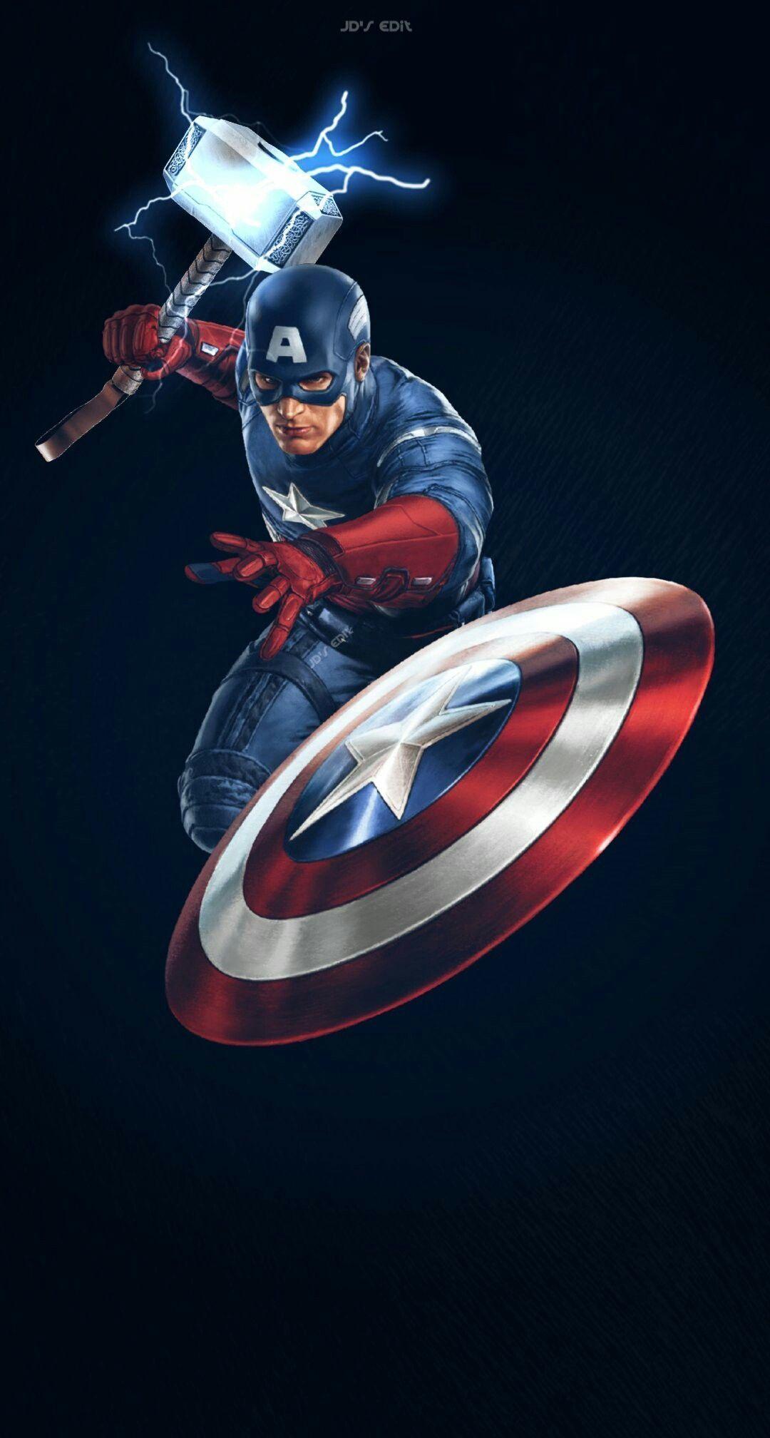 1080x2016 Get Best Anime Wallpaper IPhone Funny #Avengers #EndGame #Marvel #Captain Marvel #Thor #. Marvel avengers comics, Marvel avengers funny, Captain america wallpaper