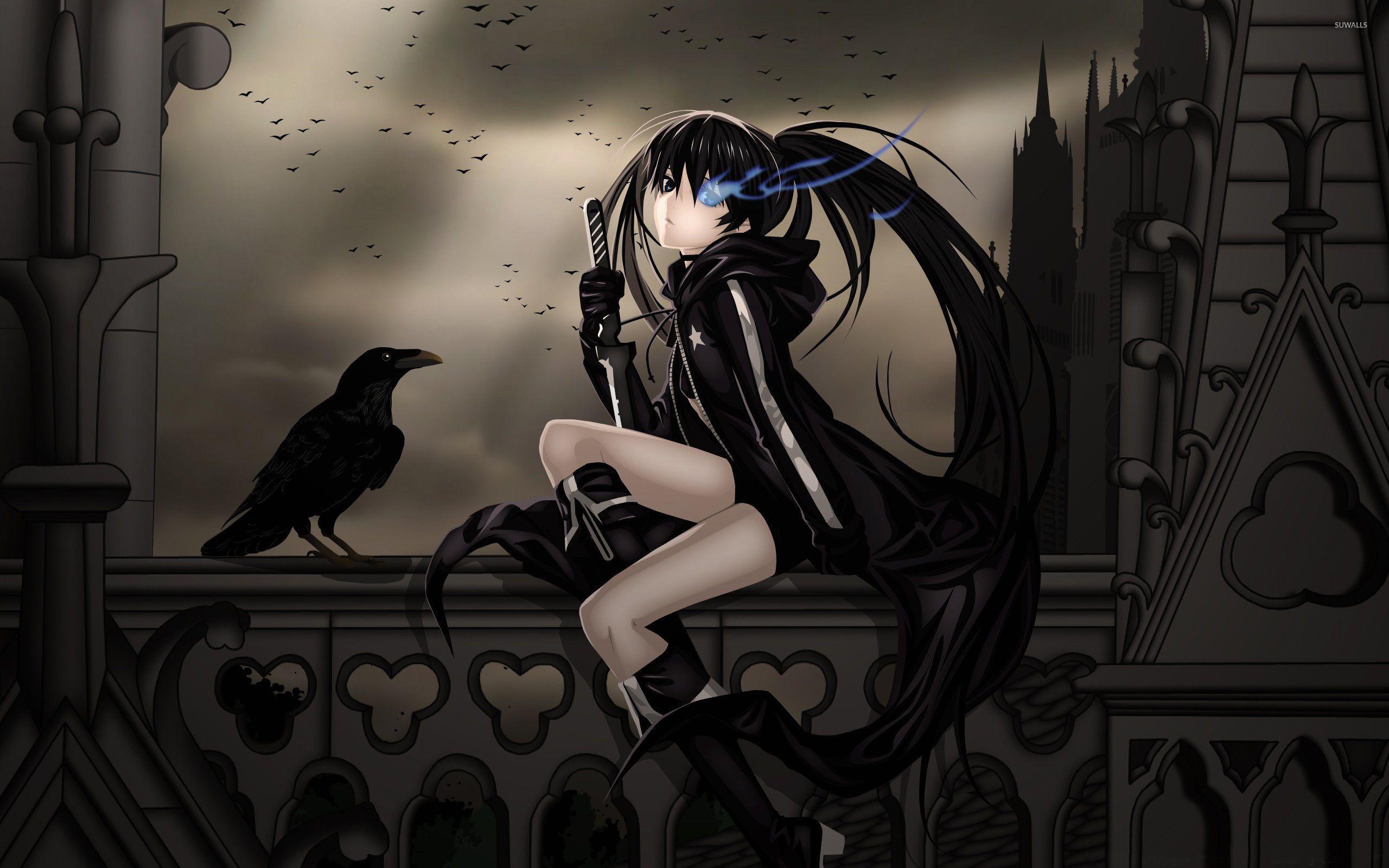 2560x1600 Black Rock Shooter [9] wallpaper wallpaper