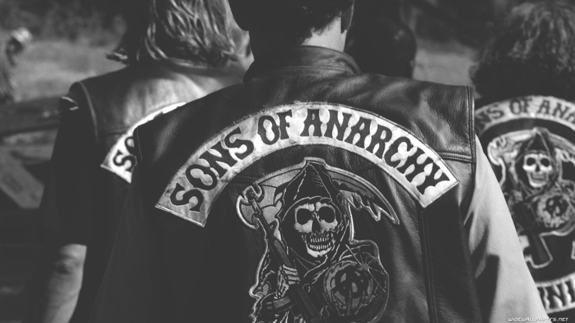 1920x1080 Sons of Anarchy jacket Sons Of Anarchy #monochrome P #wallpaper #hdwallpaper #desktop. Sons of anarchy, Anarchy, Monochrome