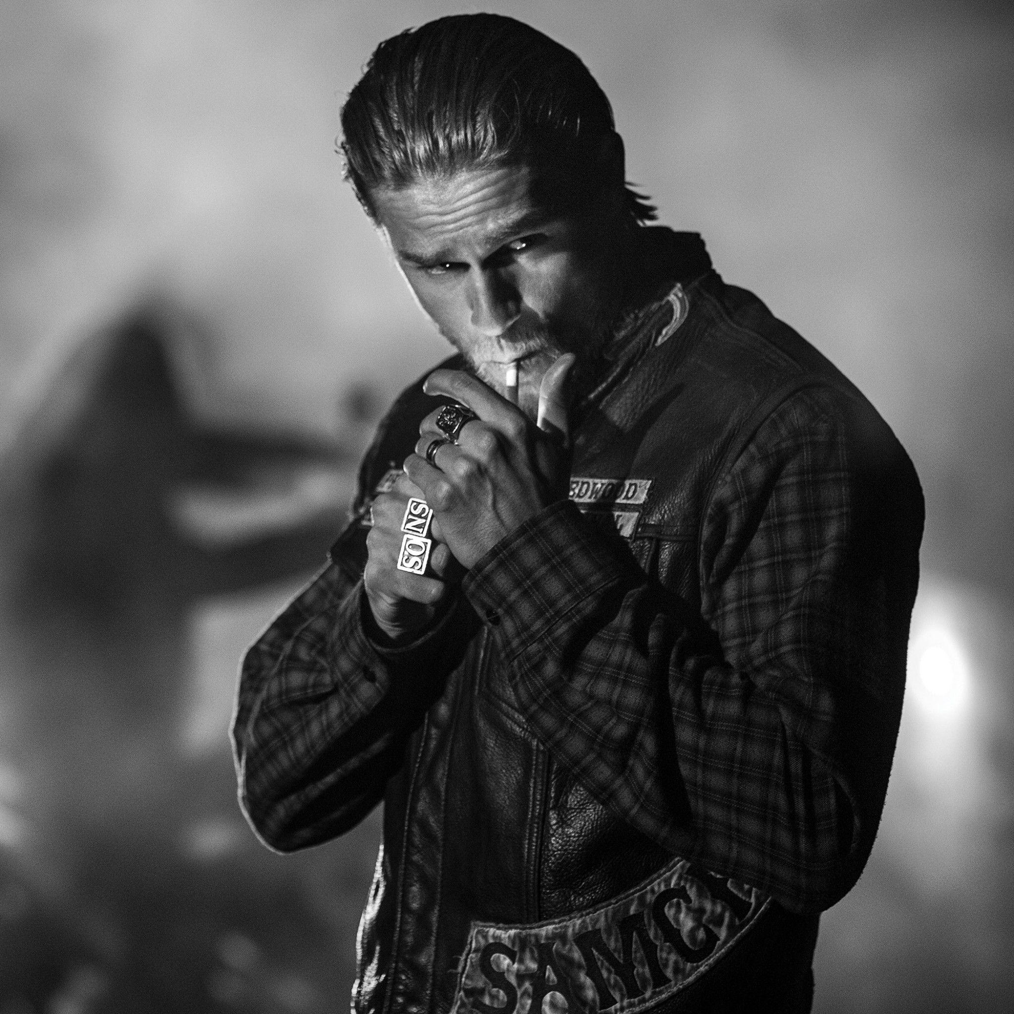 2048x2048 Wallpaper Sons Of Anarchy, Jax Teller, Charlie Hunnam Of Anarchy Wallpaper iPhone HD Wallpaper