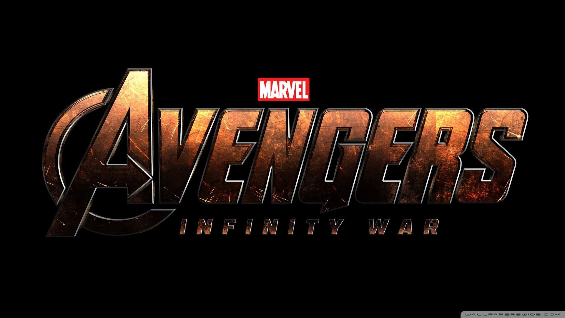 1920x1080 Avengers Infinity War Logo ❤ 4K HD Desktop Wallpaper for 4K Ultra