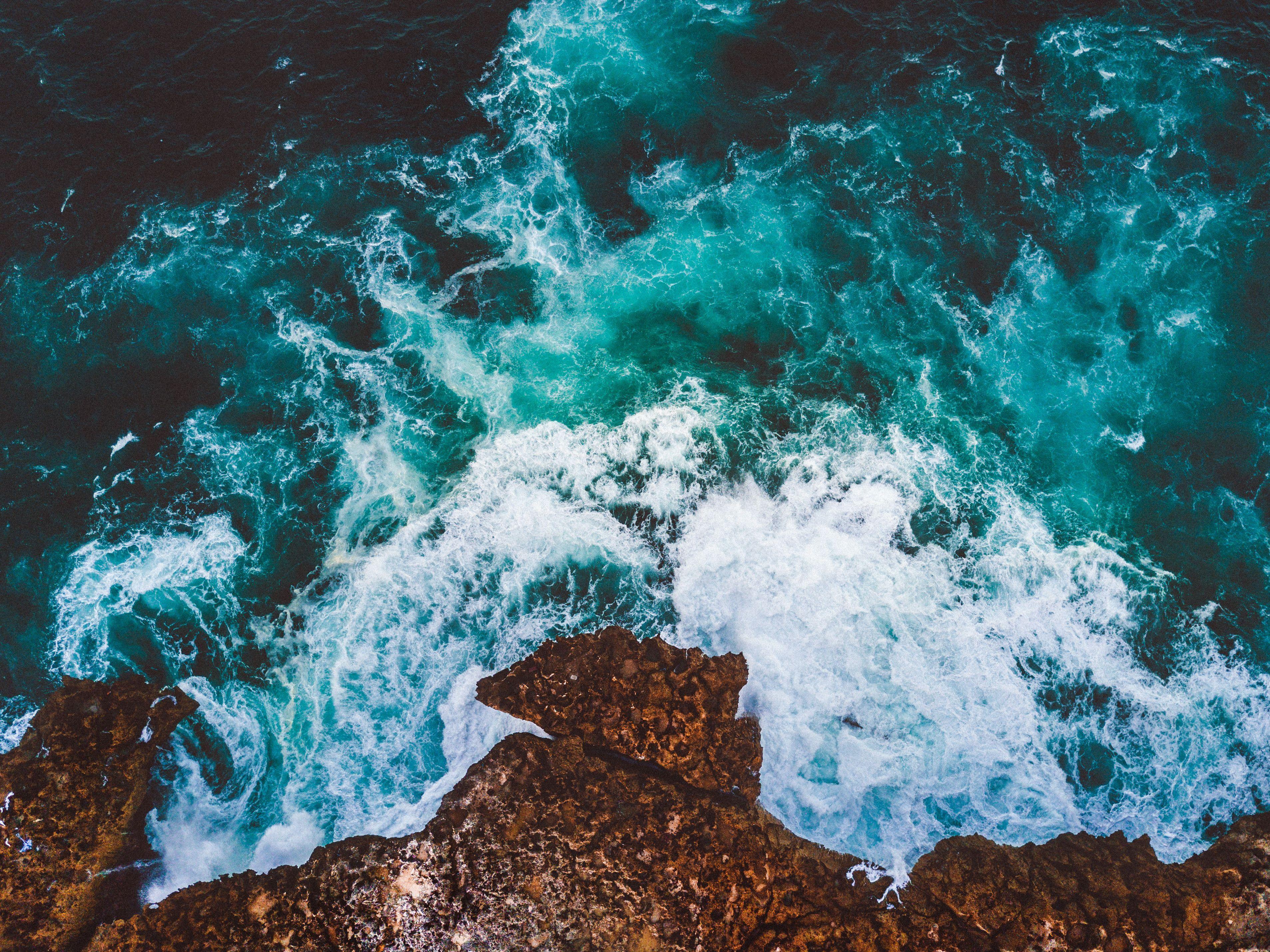 3814x2859 Water, sea, ocean, mountain (hdjFtU) in 2020