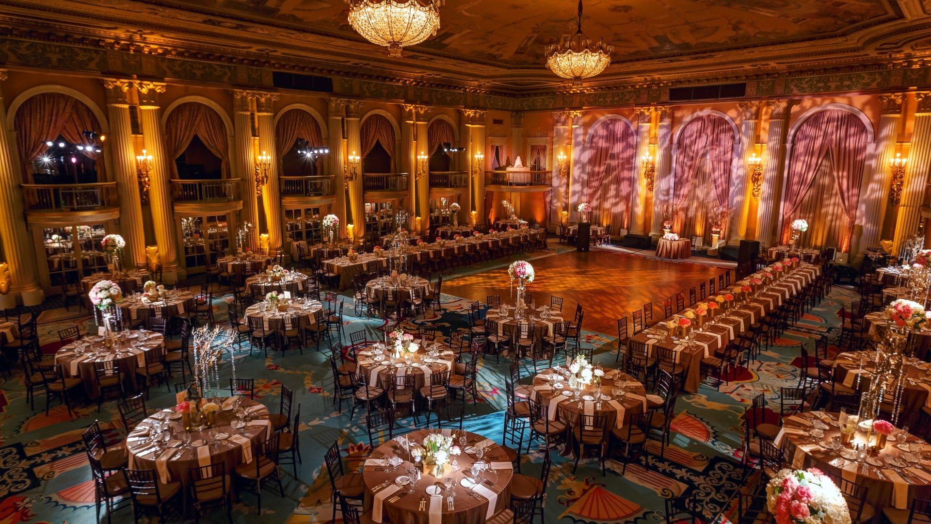 1920x1080 Wallpaper Millennium Biltmore Hotel, Los Angeles, Best Hotels of tourism, travel, resort, vacation, wedding, booking, Architecture